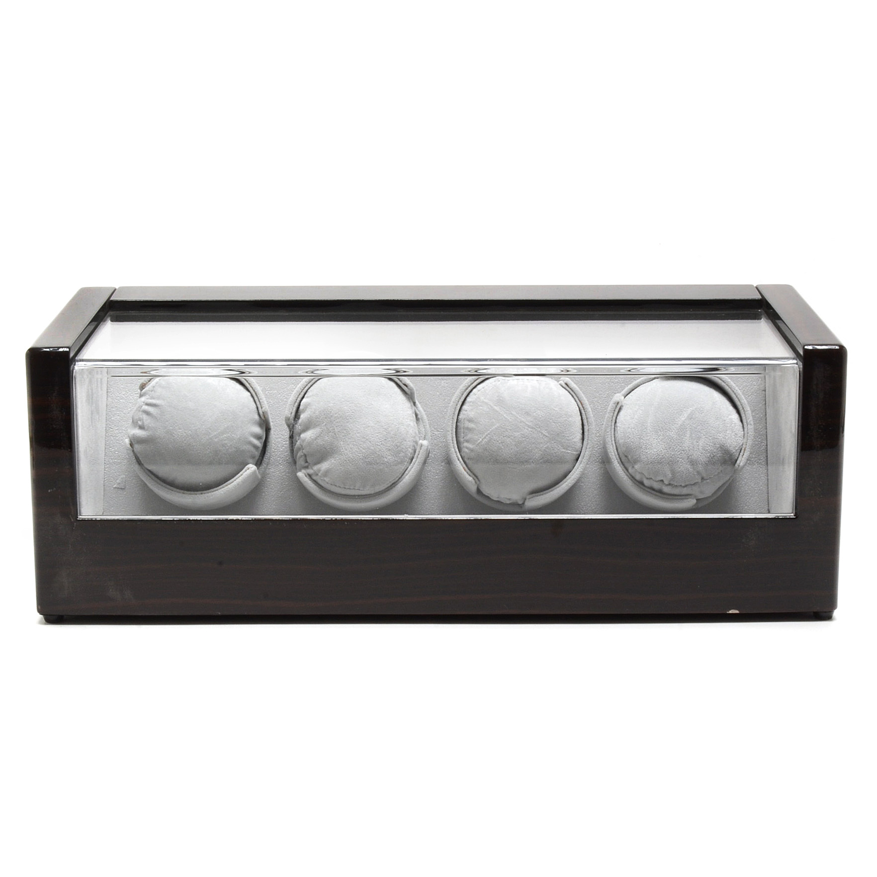 Hig Gloss Ebony Finished LED Digital Watch Winder