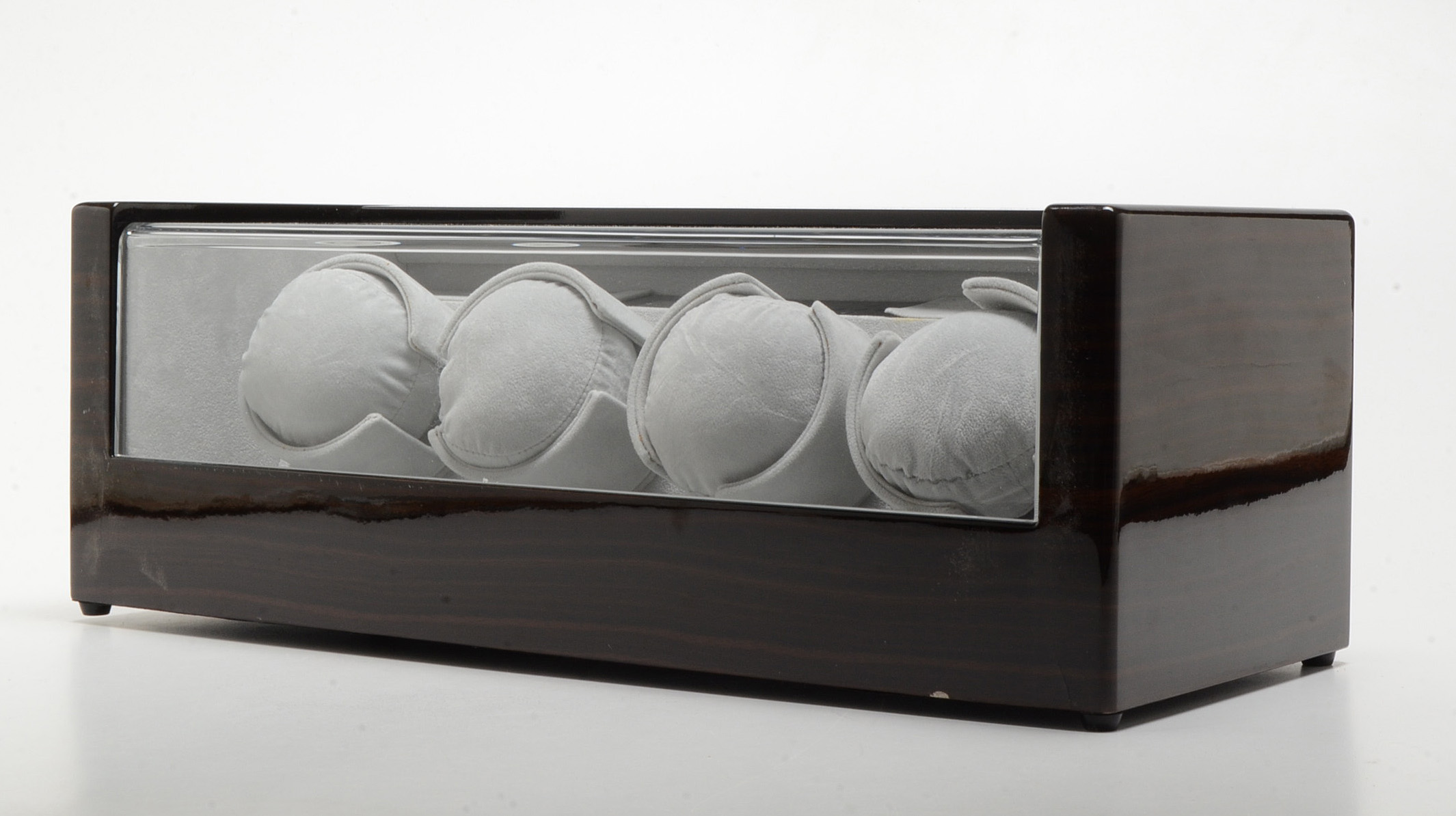 Hig Gloss Ebony Finished LED Digital Watch Winder