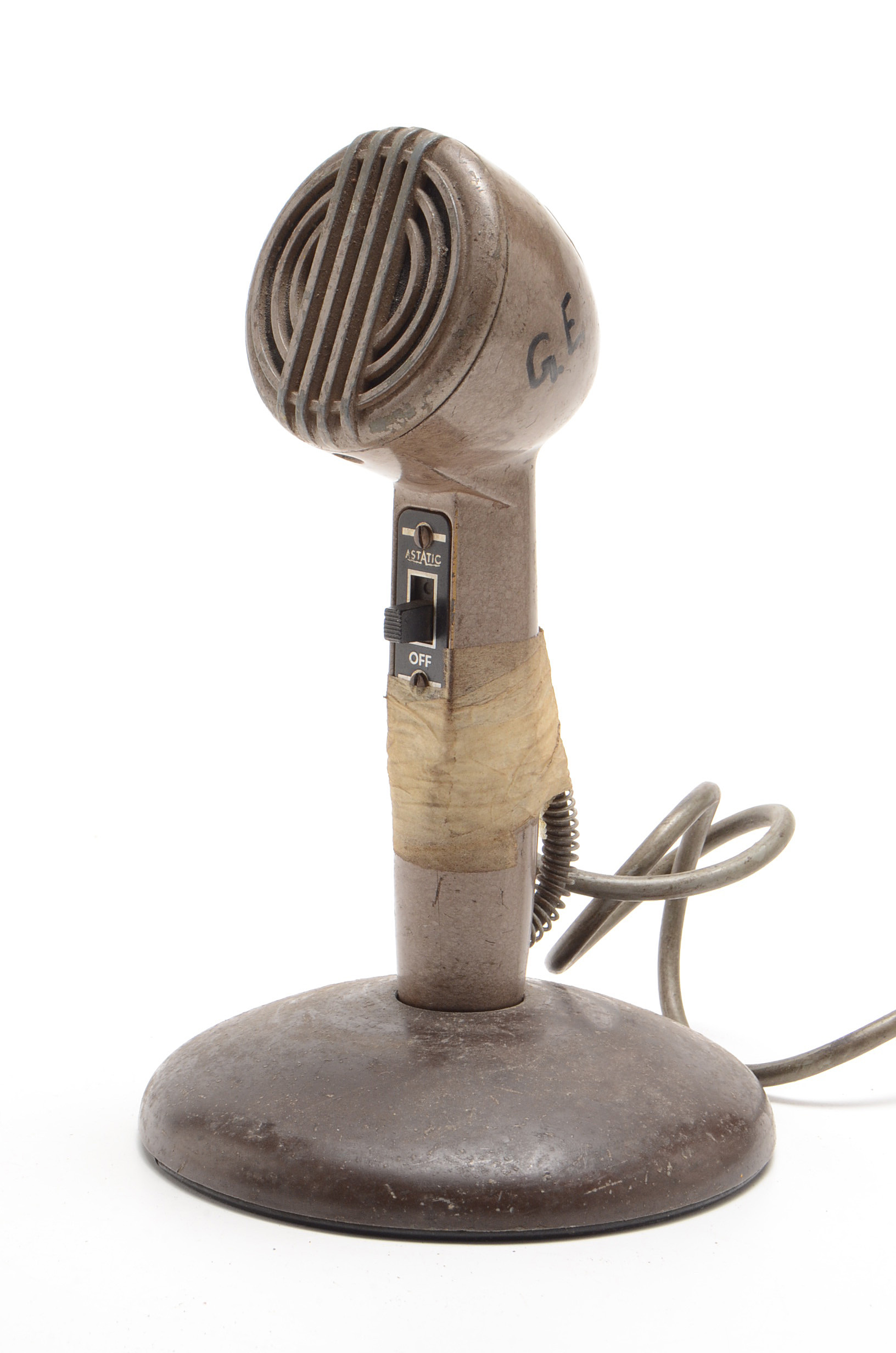 Vintage Astatic Microphone and Speaker