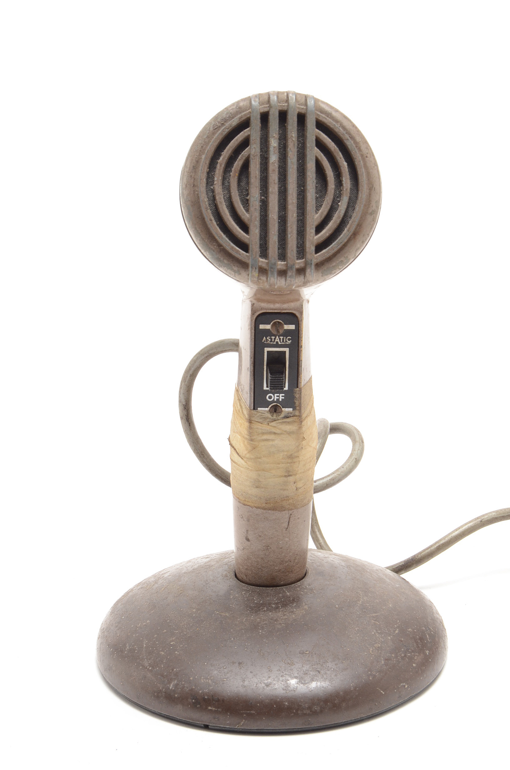 Vintage Astatic Microphone and Speaker