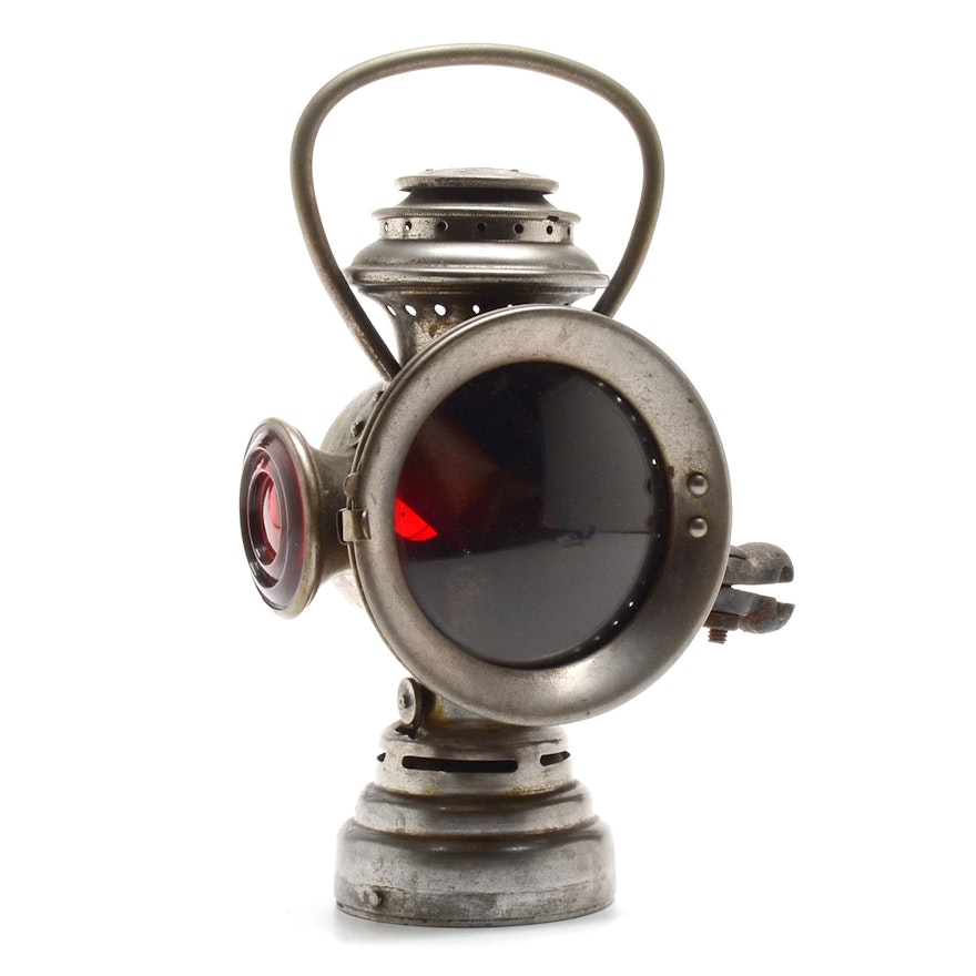 "Neverout" Vintage Bicycle Lamp