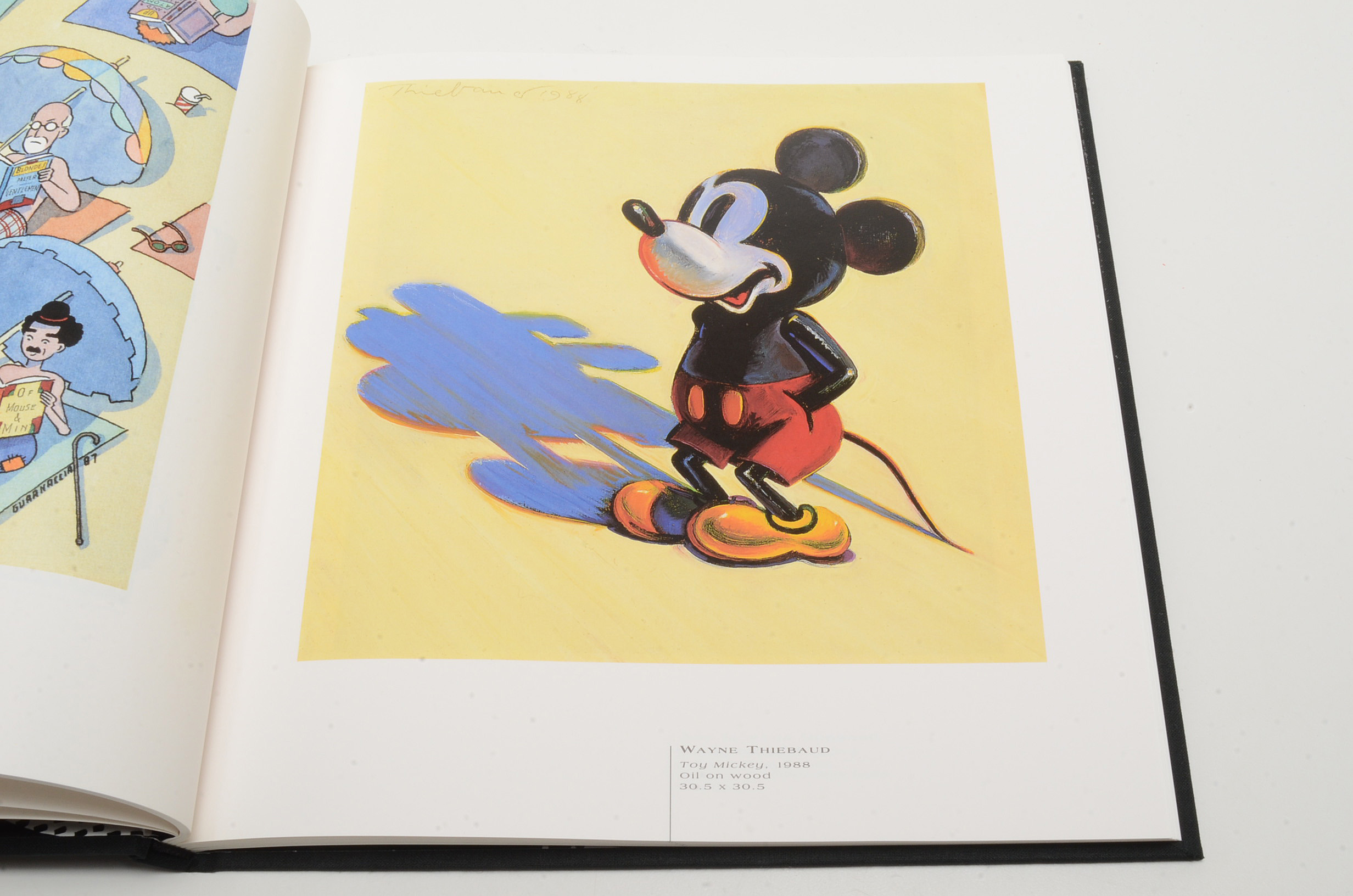 1991 Limited Edition "The Art of Mickey Mouse" Featuring Ward Kimball Signed Art