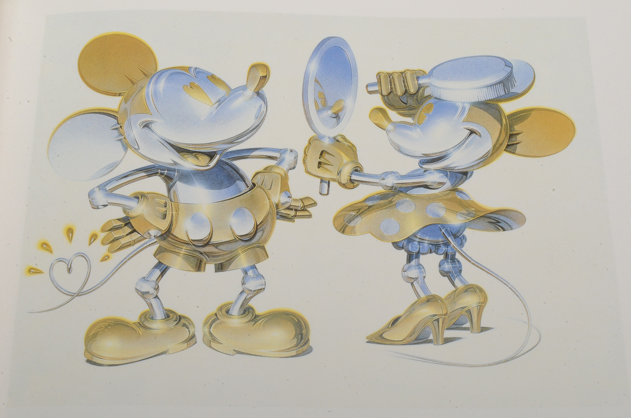 1991 Limited Edition "The Art of Mickey Mouse" Featuring Ward Kimball Signed Art