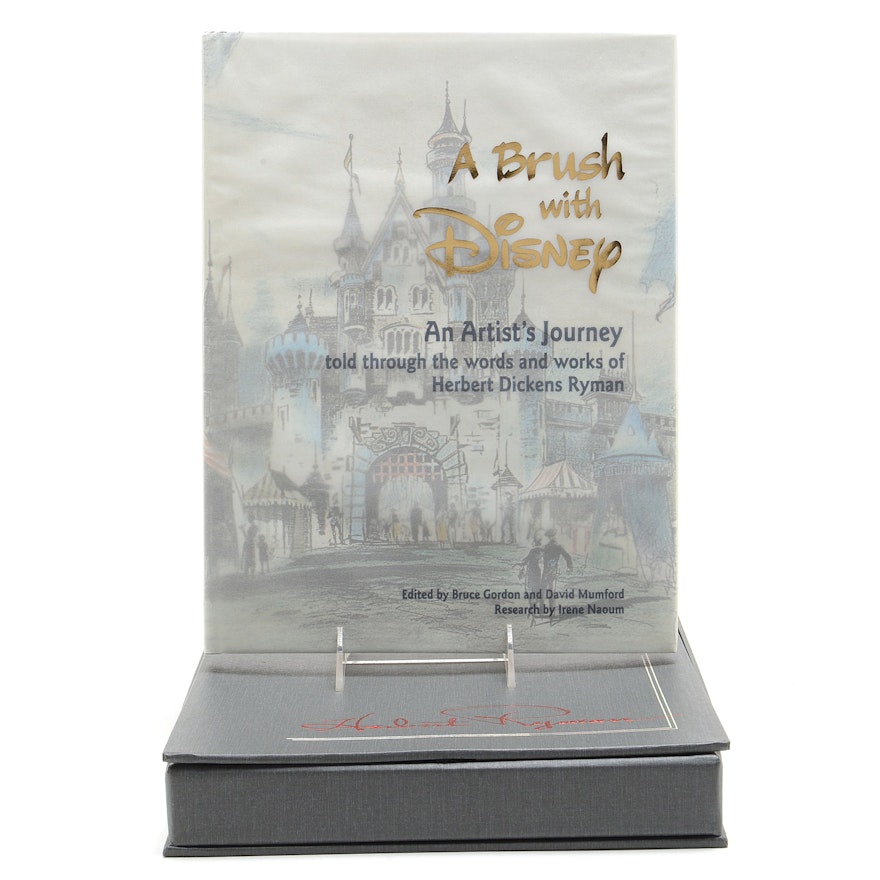 First Edition "A Brush With Disney: An Artist's Journey Told Through the Words and Art of Herbert Dickens Ryman"