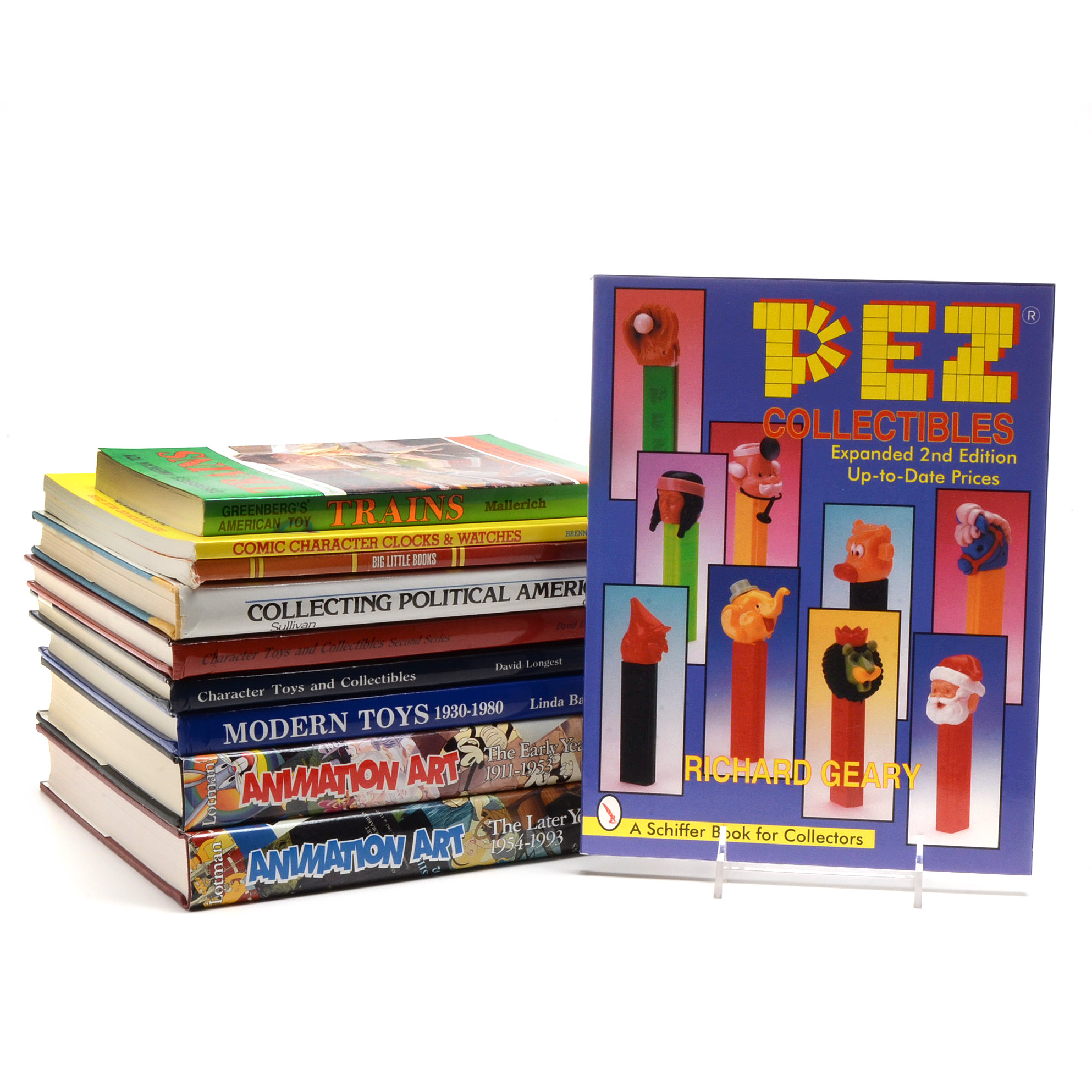 Books on Collectibles Including "Animation Art" in Two Volumes