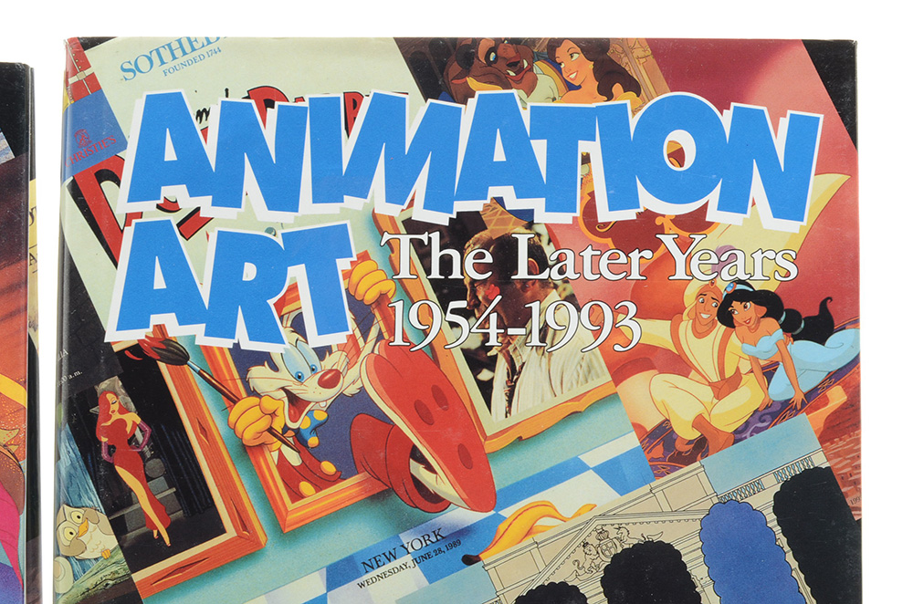Books on Collectibles Including "Animation Art" in Two Volumes