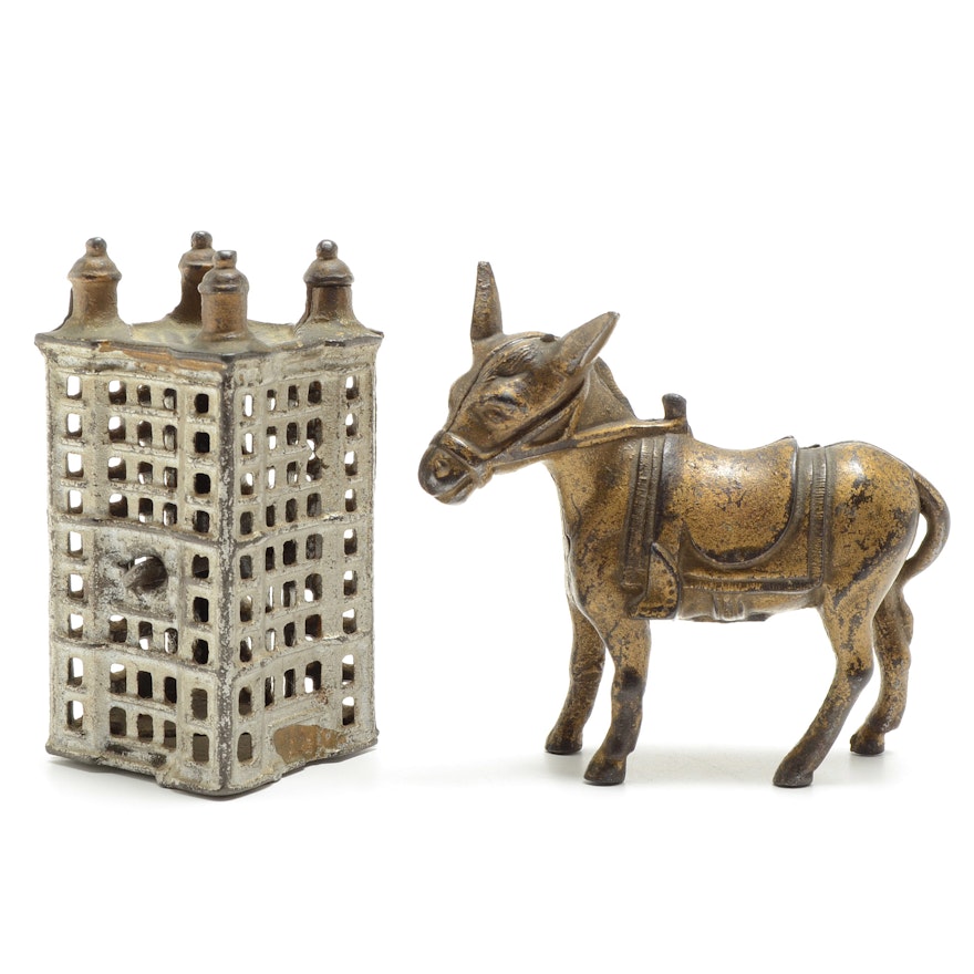 Donkey and Building Banks