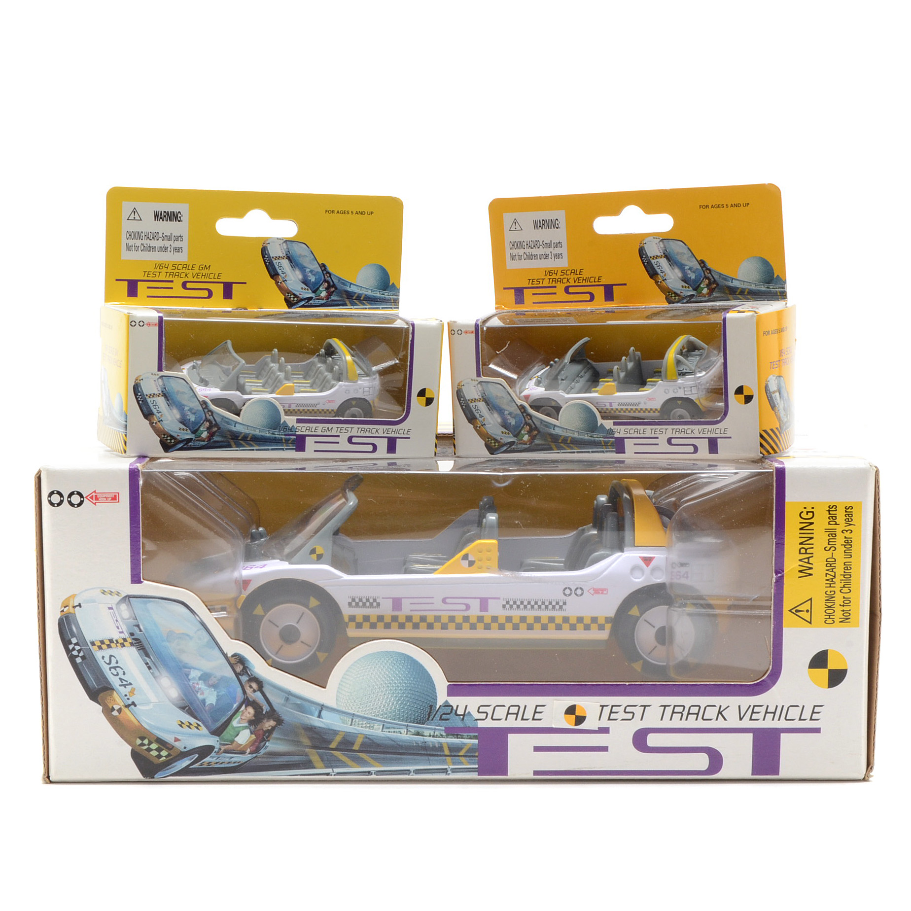 Walt Disney World Epcot Test Track Die-Cast Cars