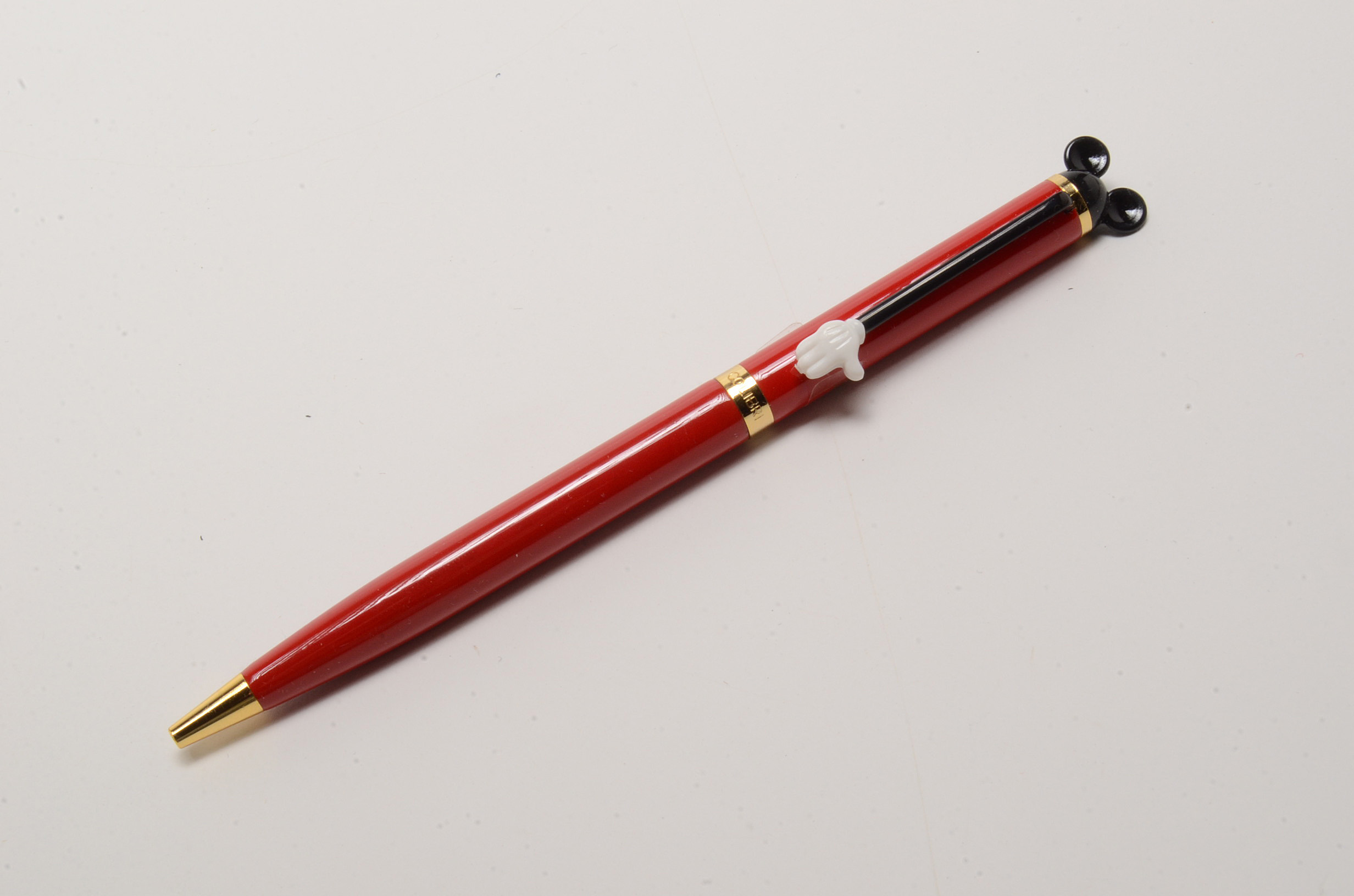 Mickey Mouse Colibri Ballpoint Pen and "Mighty Ducks" Watch