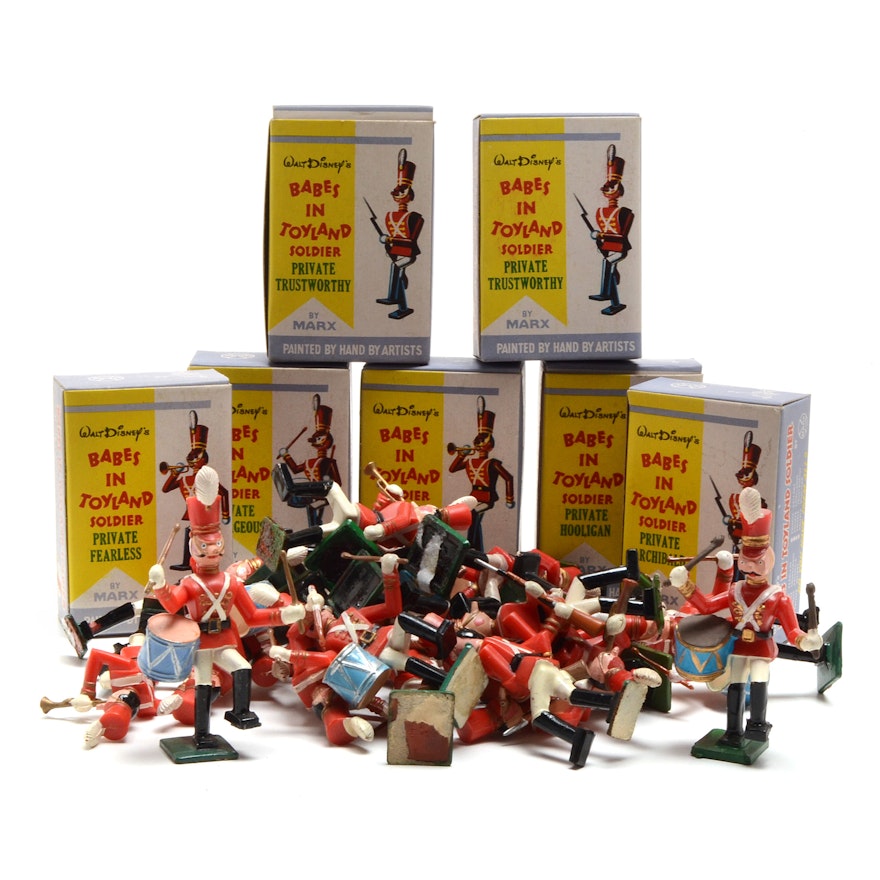 1960s Walt Disney's "Babes In Toyland" Toy Soldiers by Marx