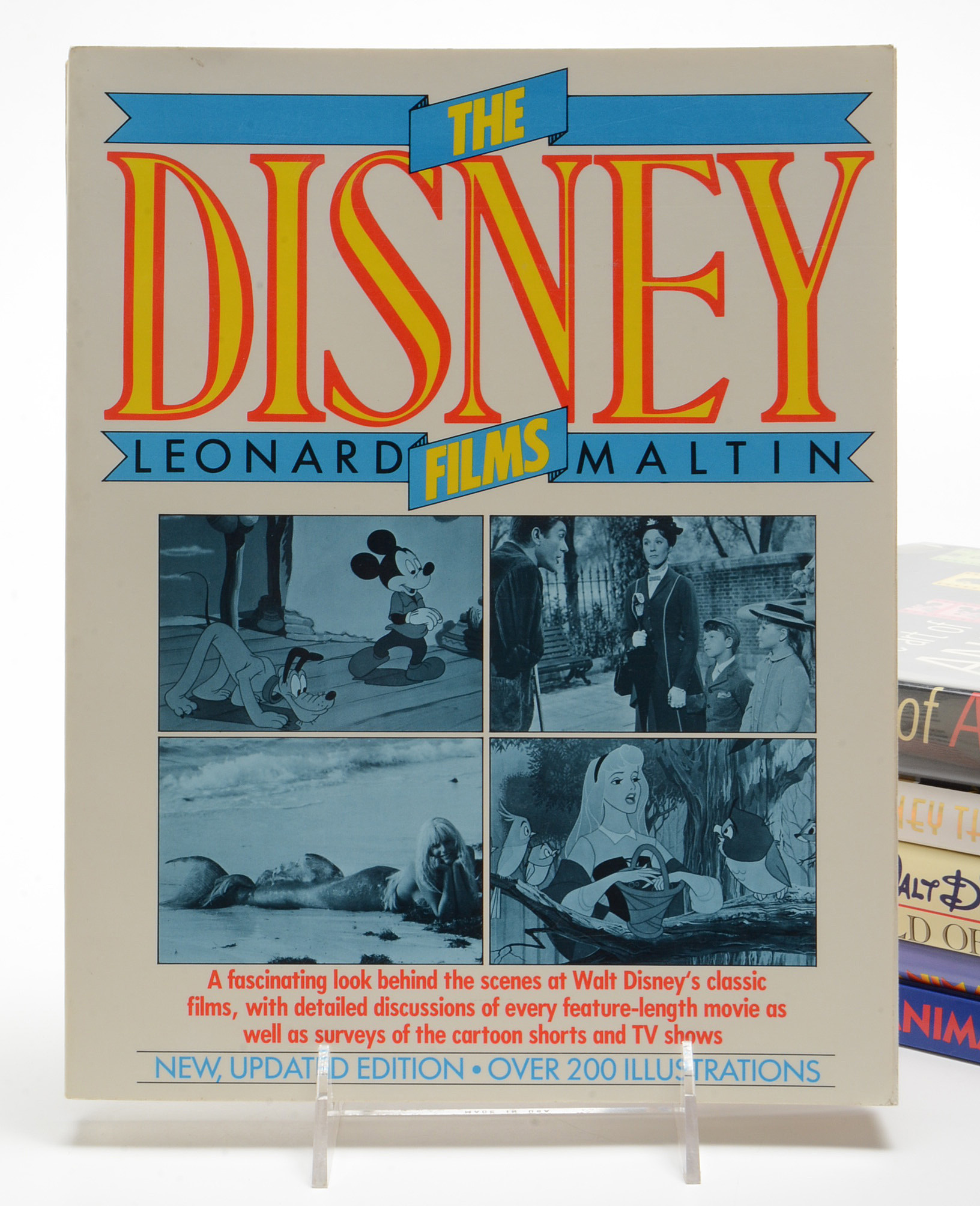 Disney Animation Books Including 1958 "Walt Disney: The Art of Animation"