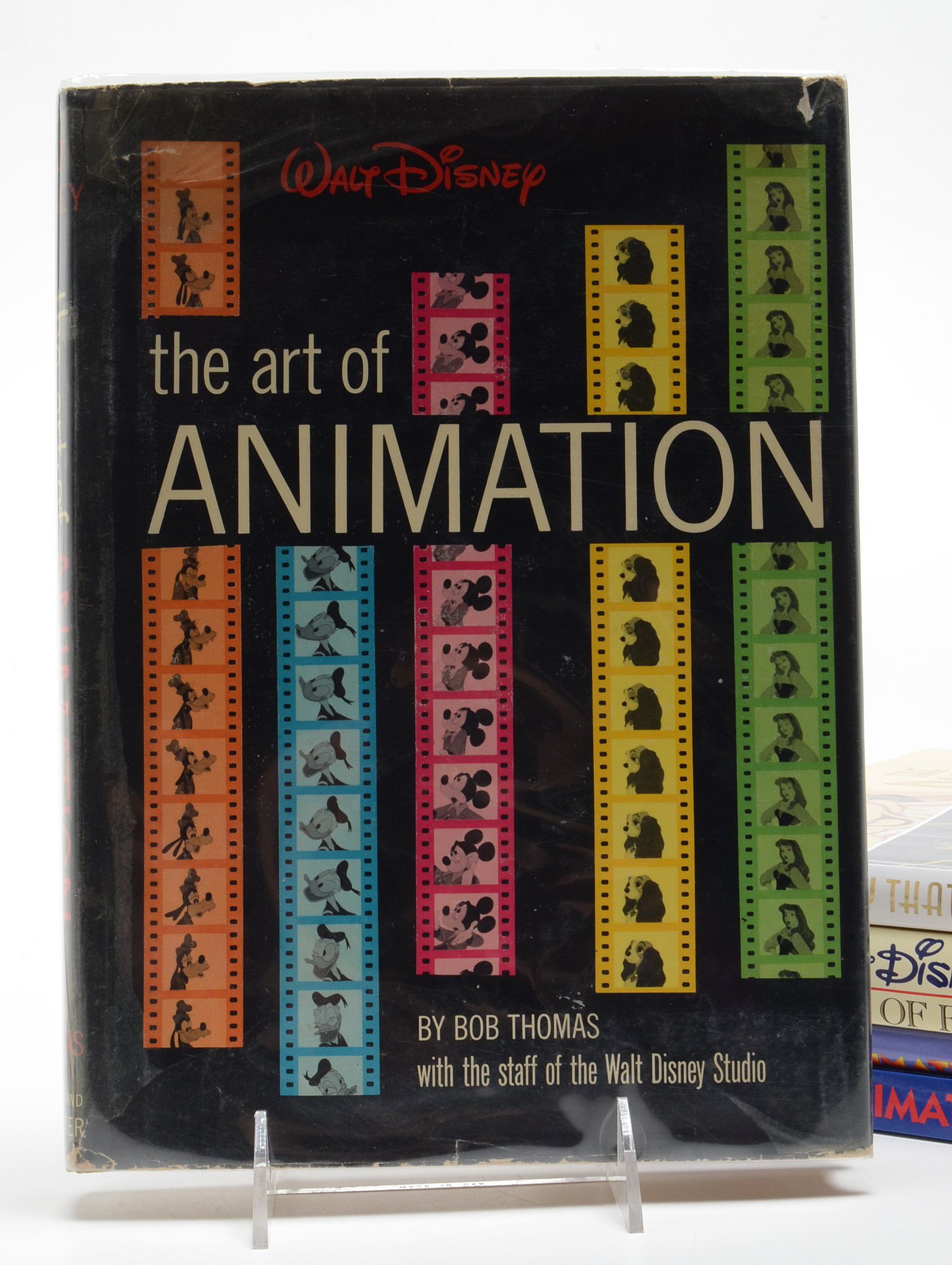 Disney Animation Books Including 1958 "Walt Disney: The Art of Animation"