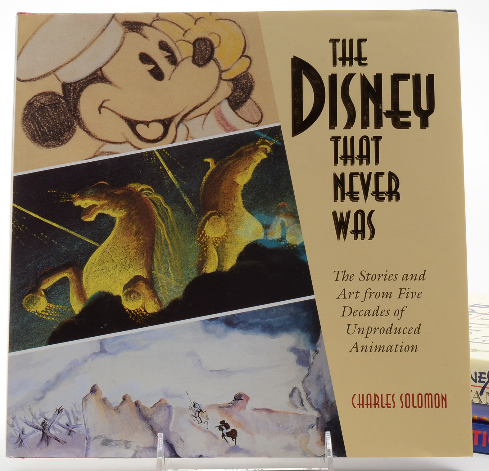 Disney Animation Books Including 1958 "Walt Disney: The Art of Animation"