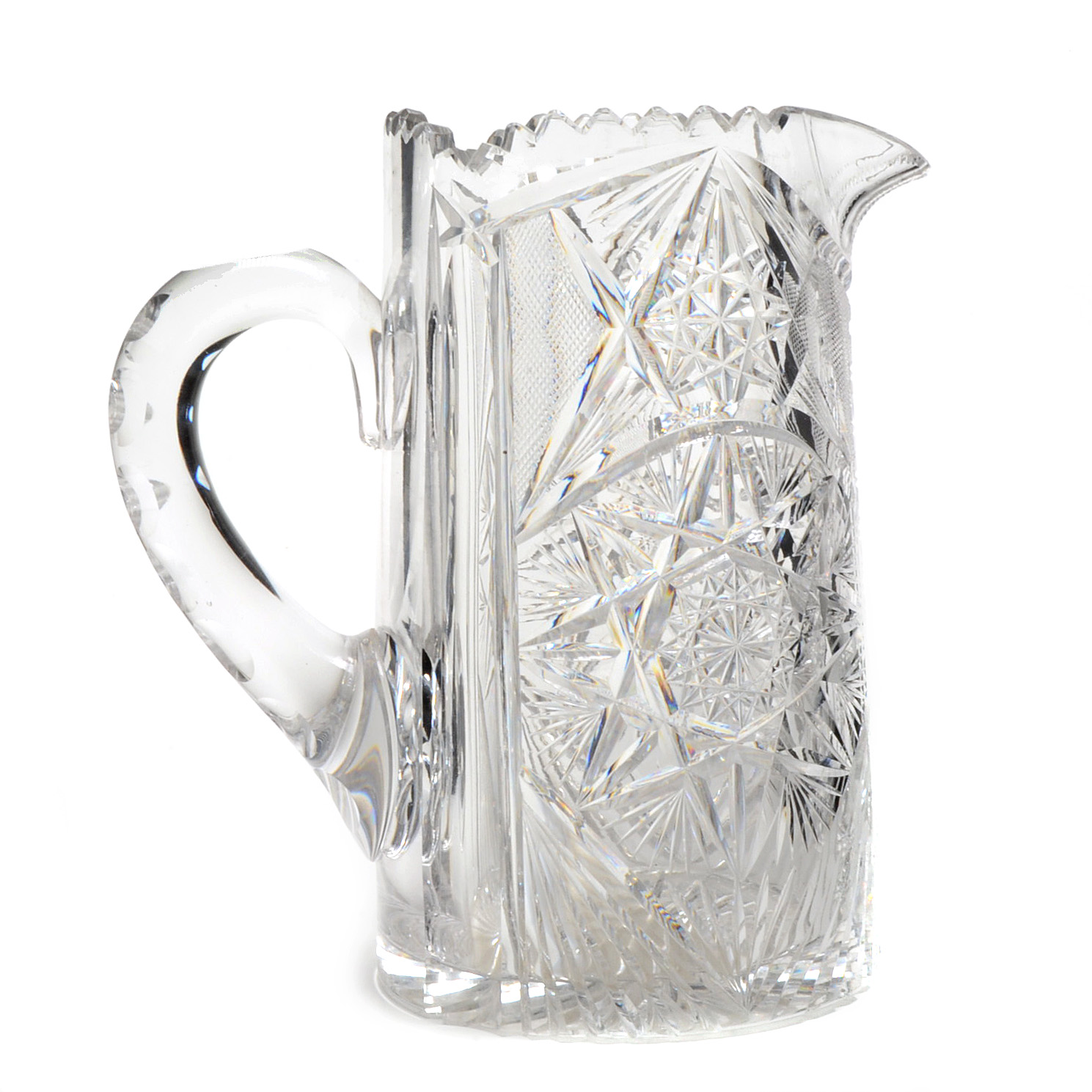 Cut Glass Pitcher and Box