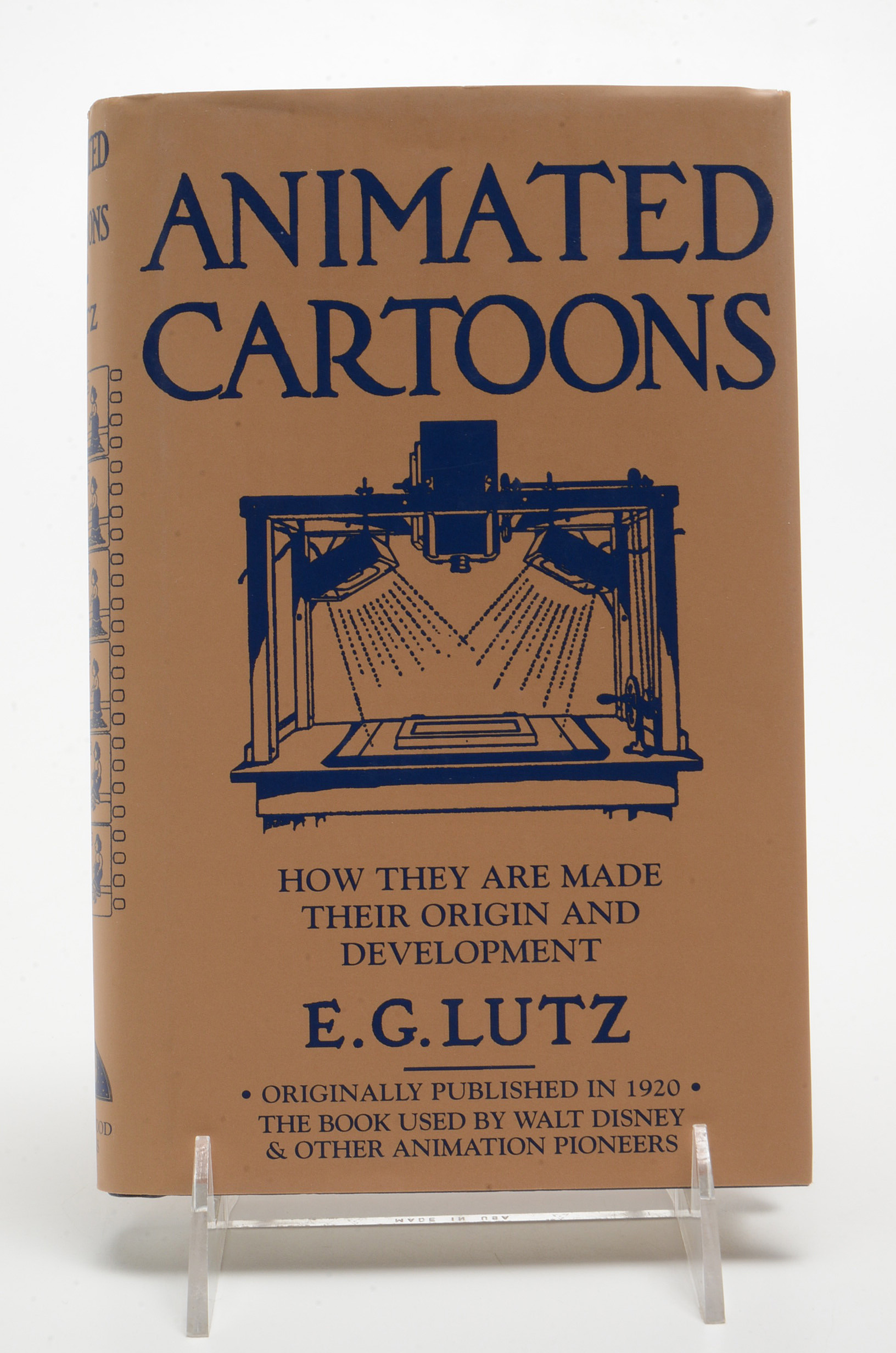 Books on Animation Featuring First Edition Charles Solomon "Enchanted Drawings: The History of Animation."