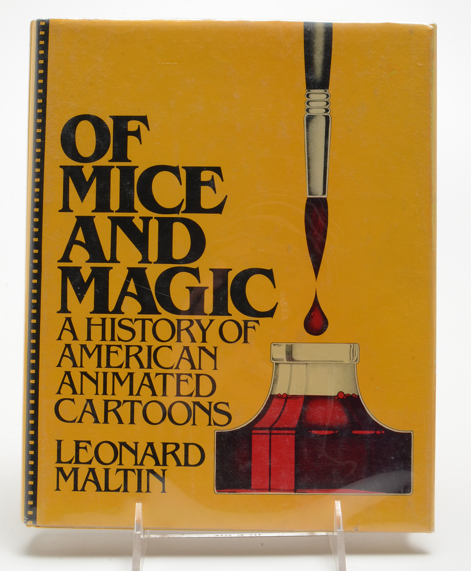 Books on Animation Featuring First Edition Charles Solomon "Enchanted Drawings: The History of Animation."