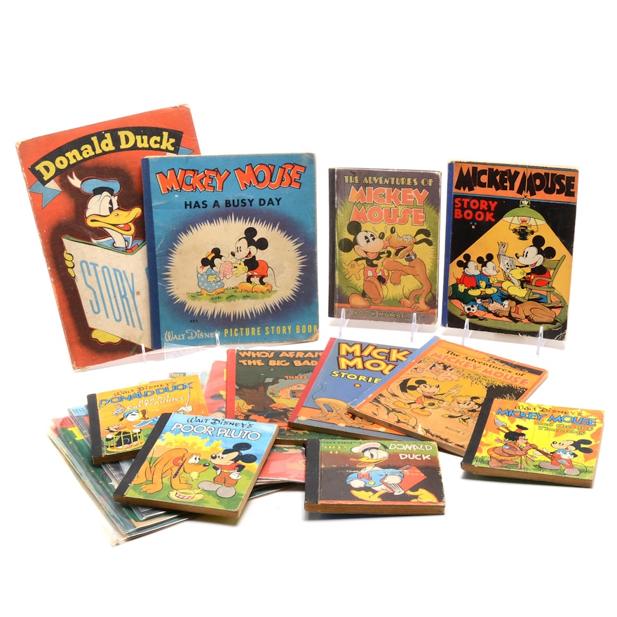 1930s–40s Disney Children's Books and Comics