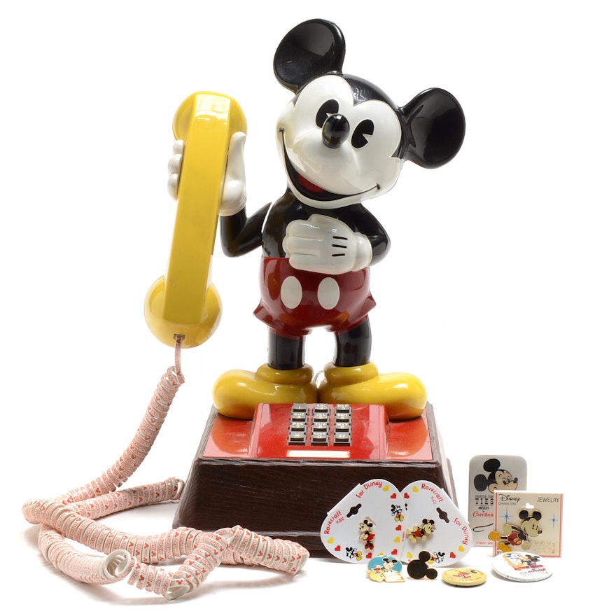 Mickey Mouse Theme Telephone