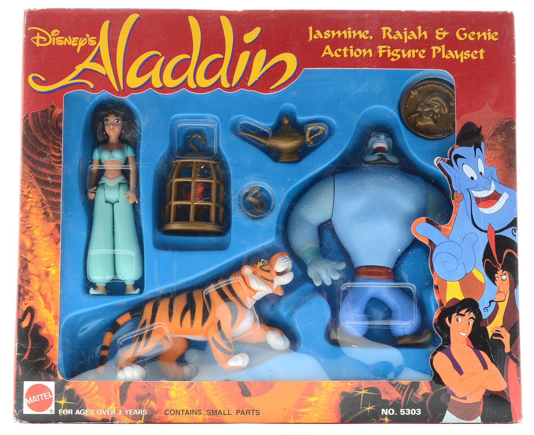 1992 Mattel Disney's "Aladdin" Action Figure Playsets