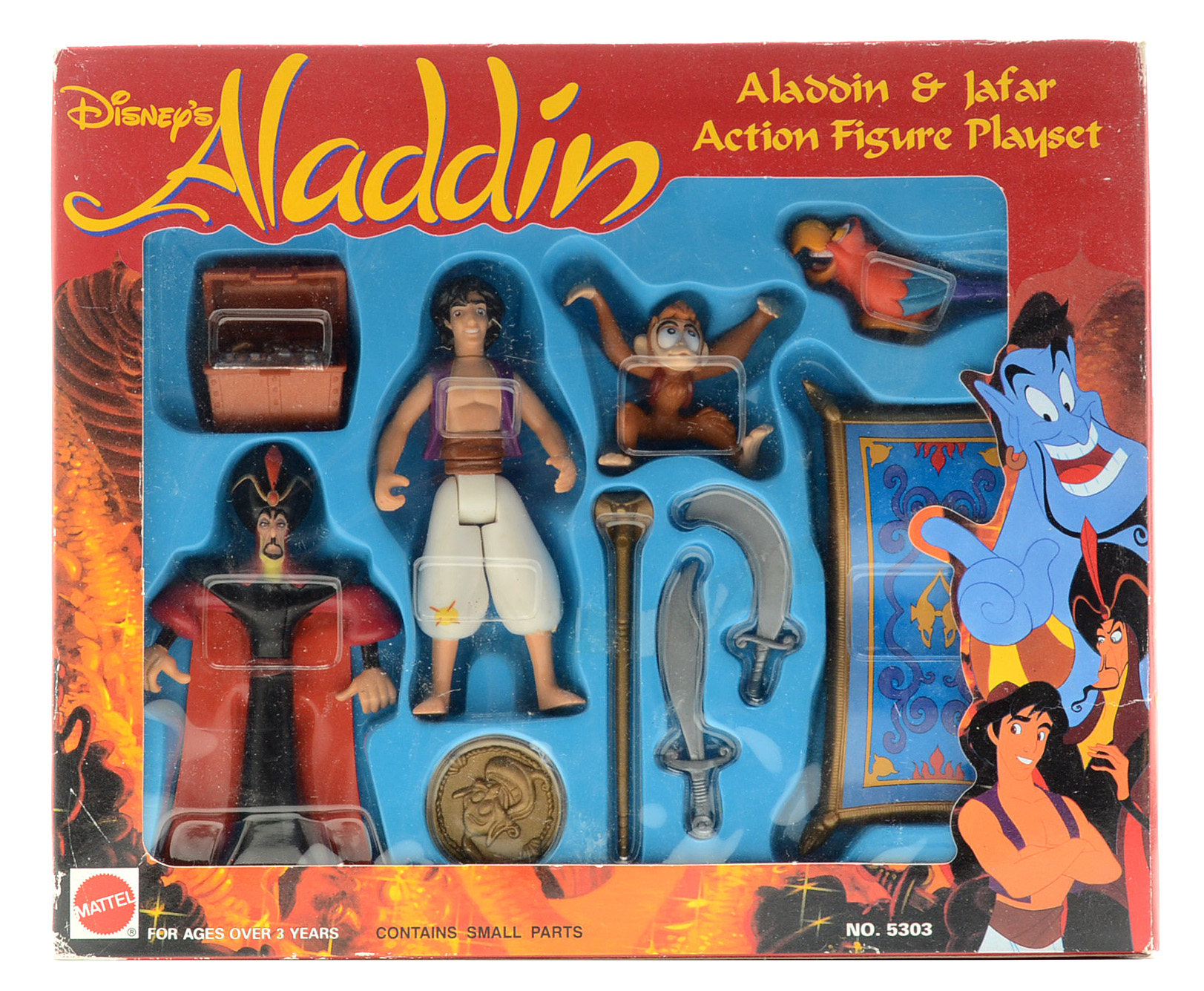 1992 Mattel Disney's "Aladdin" Action Figure Playsets