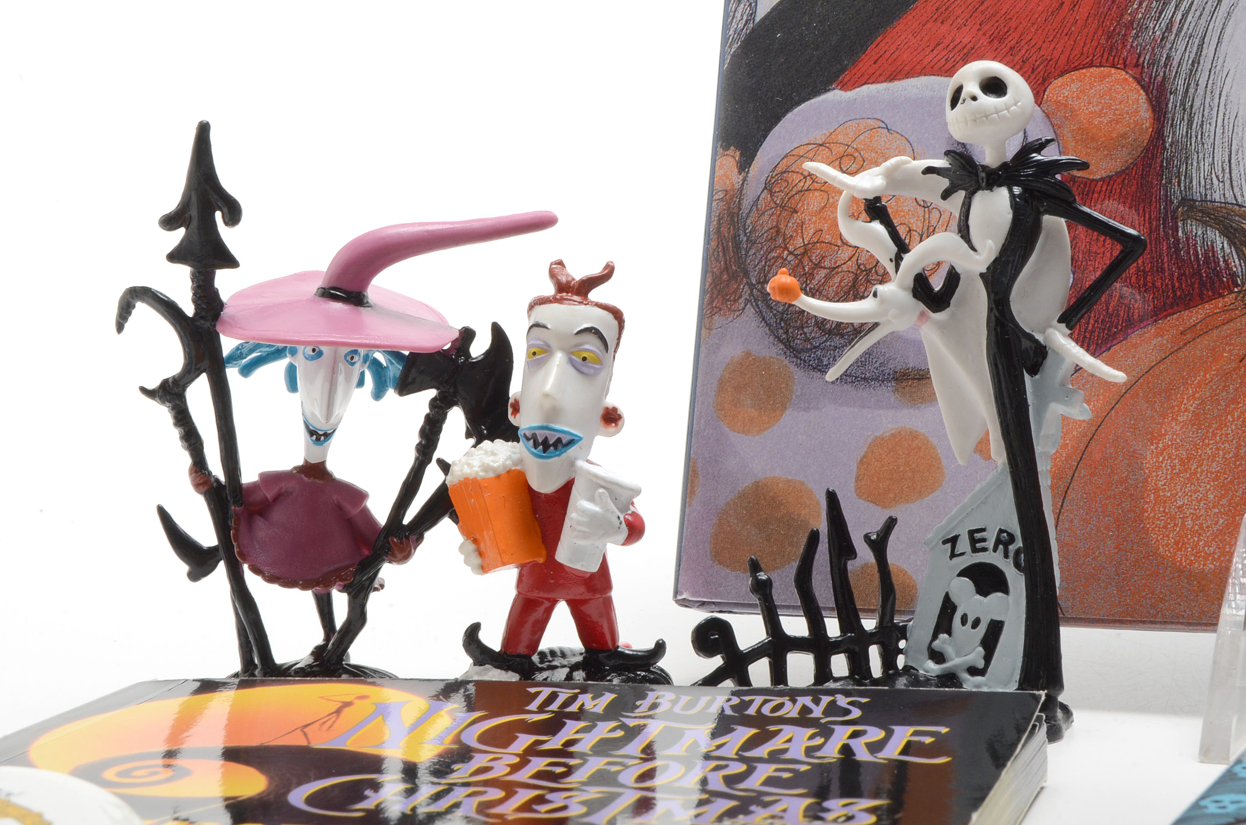 Tim Burton's "Nightmare Before Christmas" Book and Collectibles