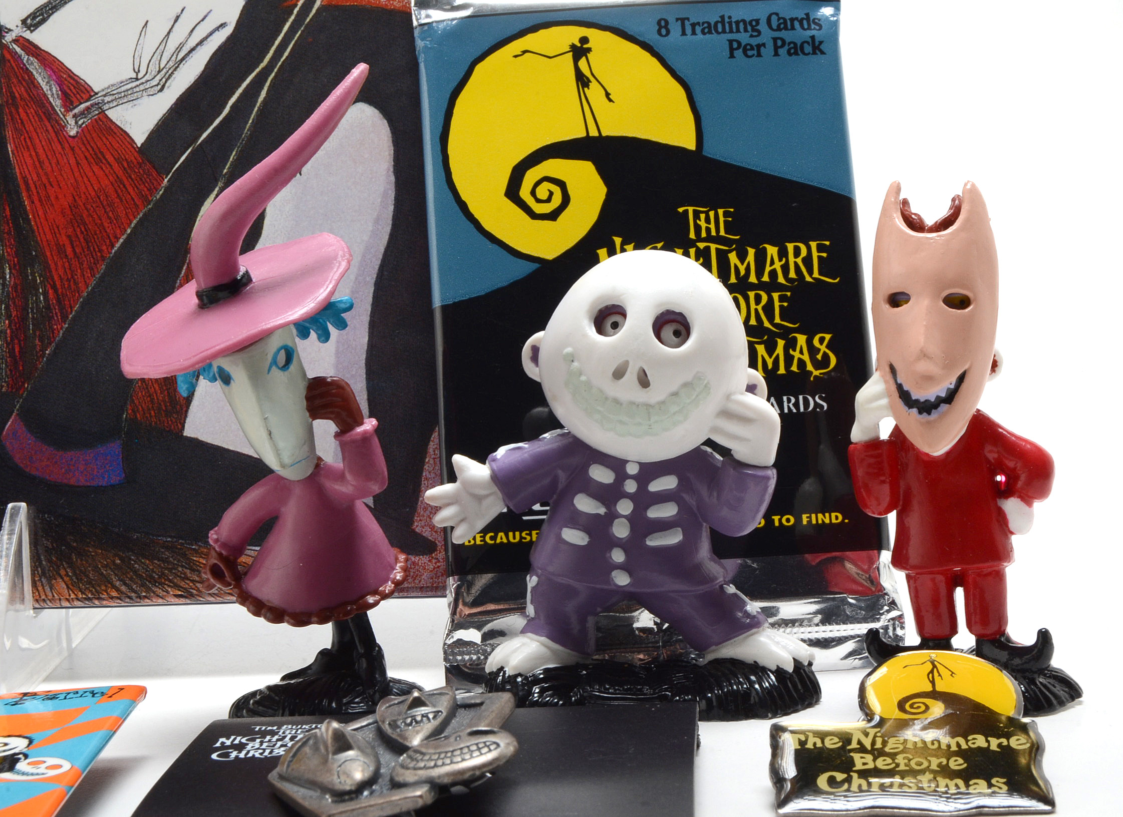 Tim Burton's "Nightmare Before Christmas" Book and Collectibles