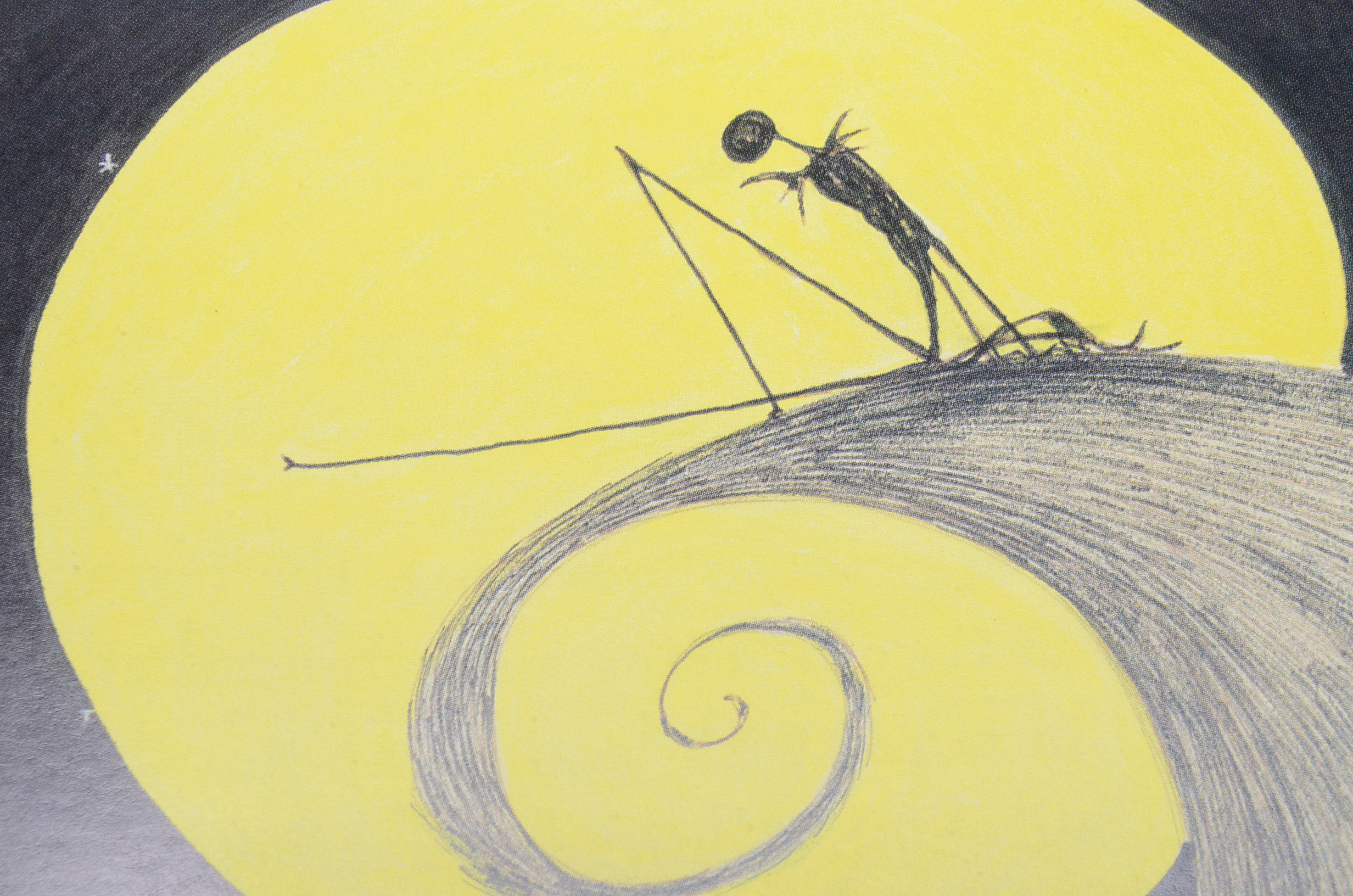 Tim Burton's "Nightmare Before Christmas" Book and Collectibles