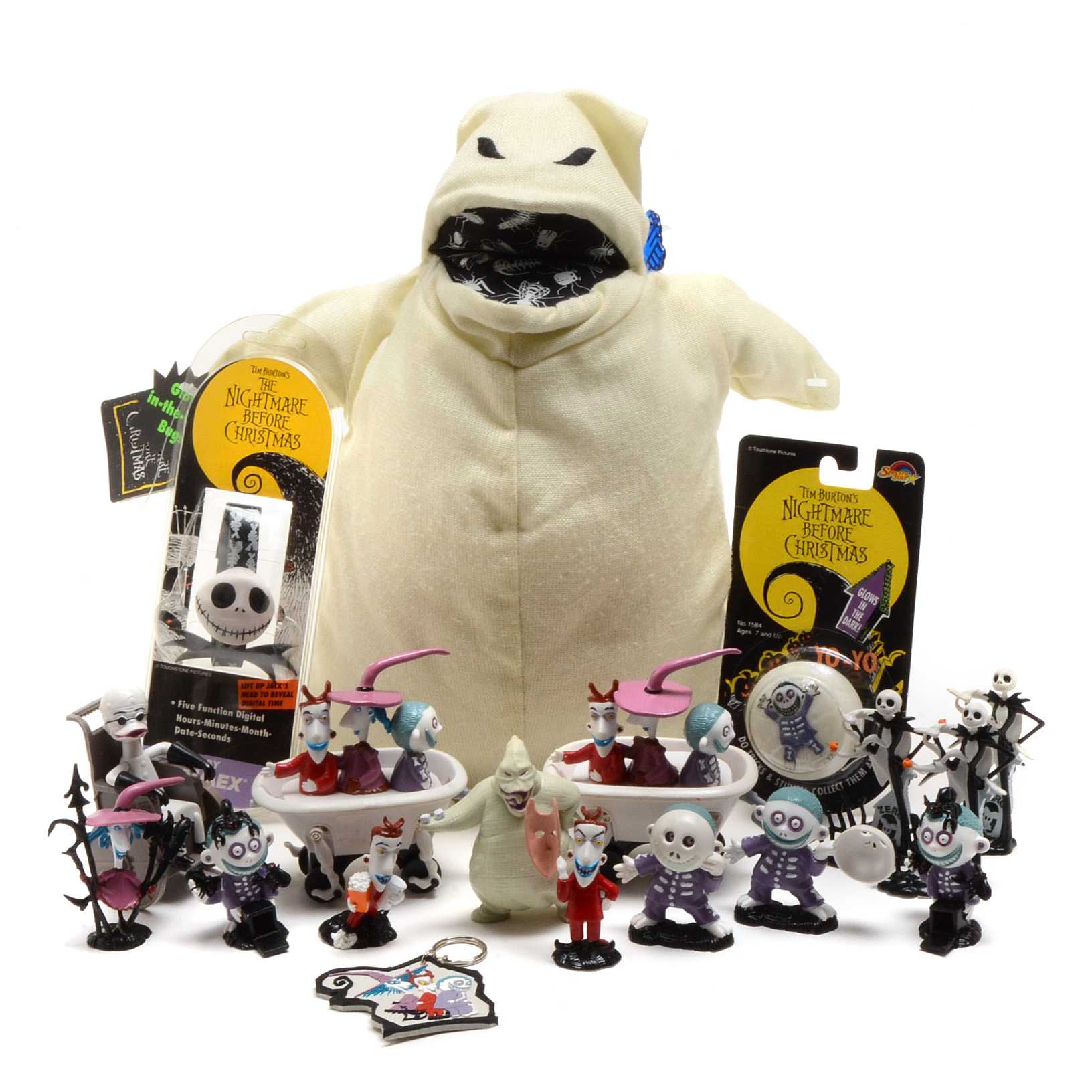 Tim Burton's "Nightmare Before Christmas" Toys Featuring Plush Oogie Boogie