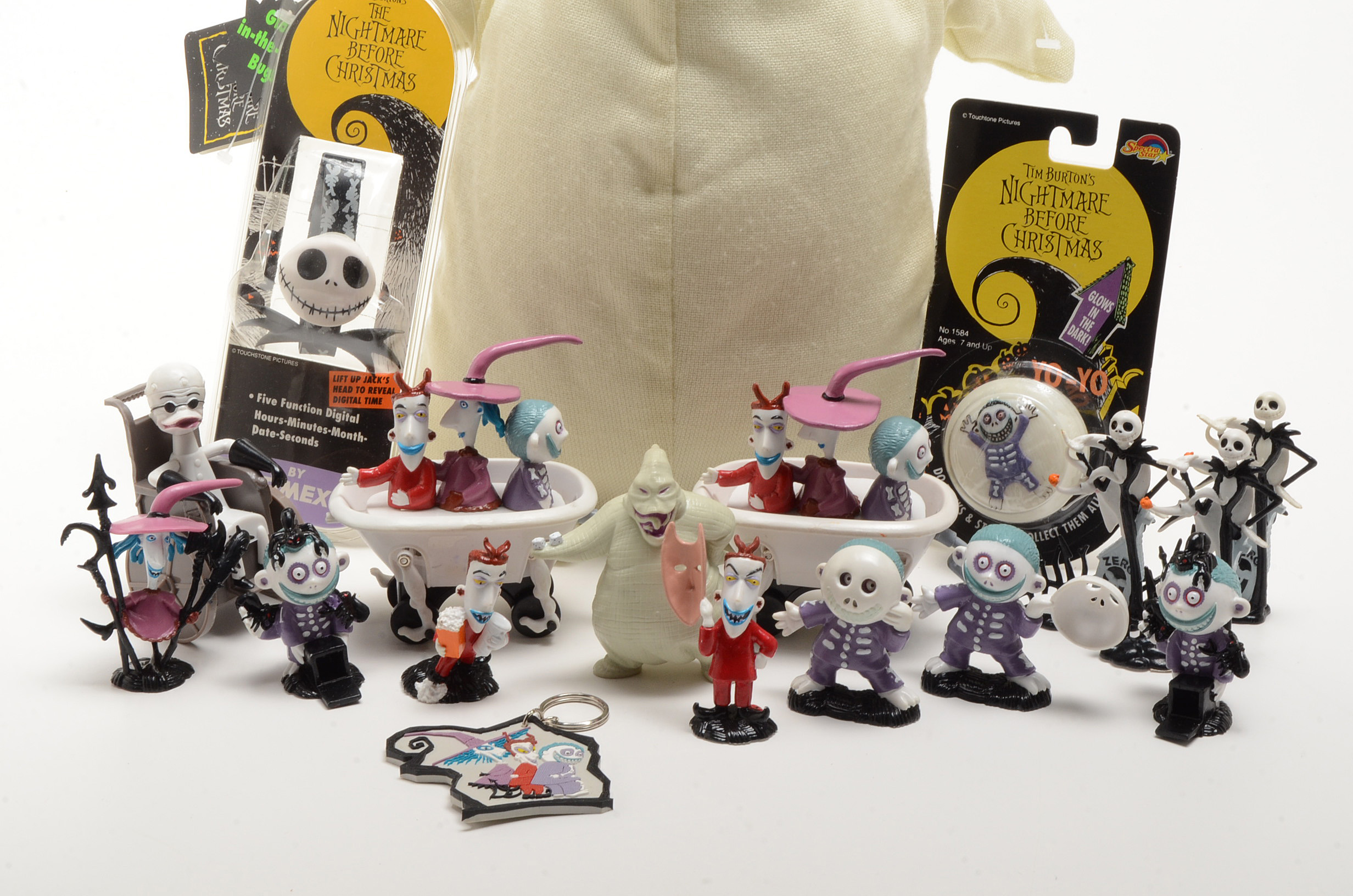 Tim Burton's "Nightmare Before Christmas" Toys Featuring Plush Oogie Boogie