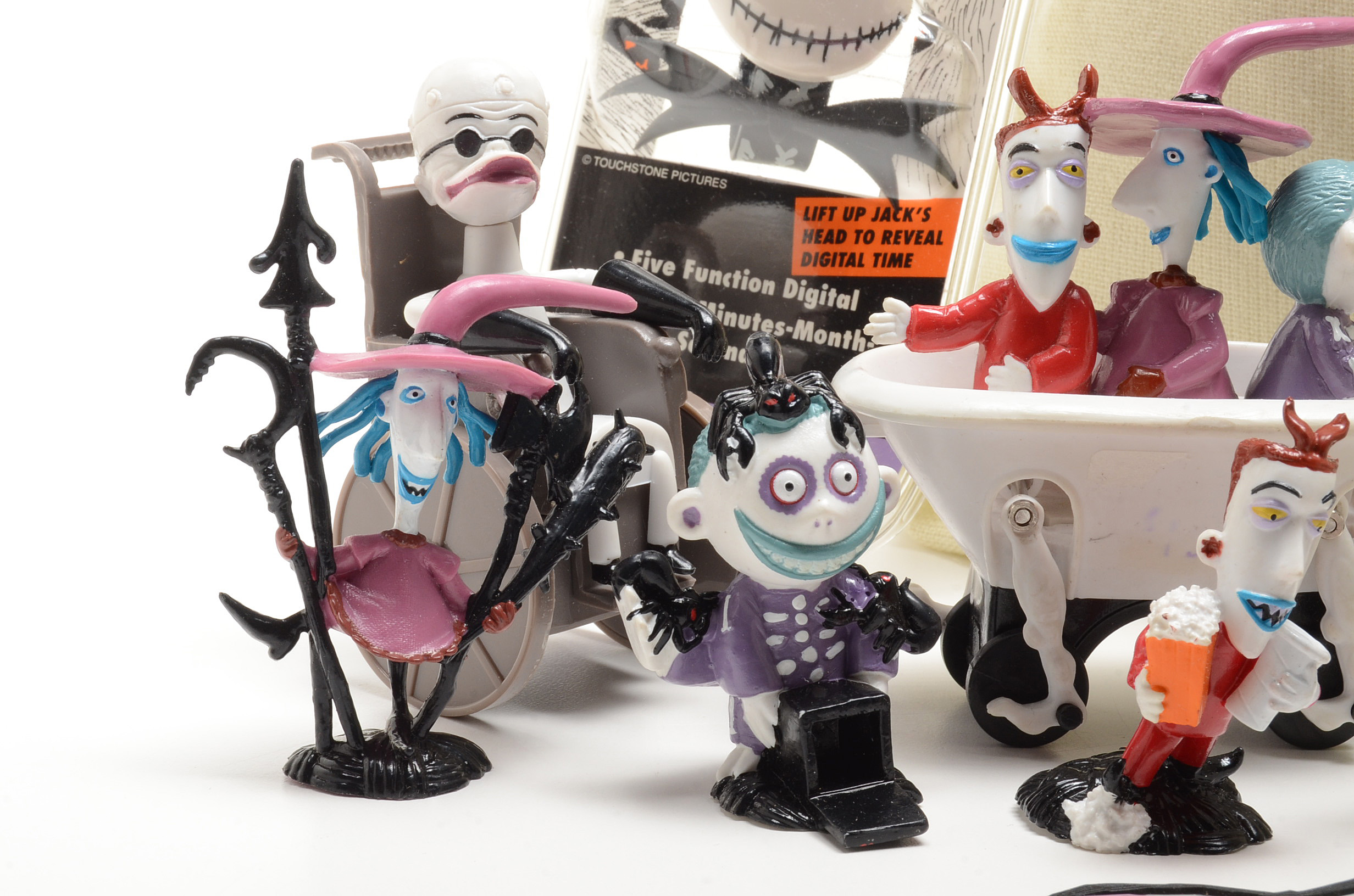 Tim Burton's "Nightmare Before Christmas" Toys Featuring Plush Oogie Boogie
