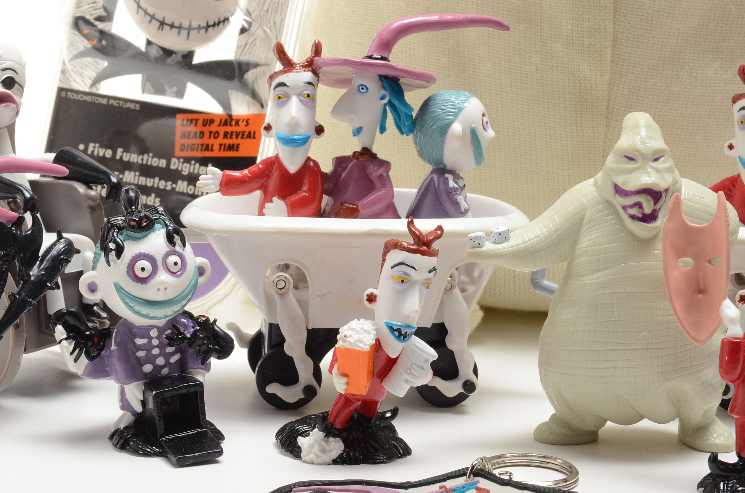 Tim Burton's "Nightmare Before Christmas" Toys Featuring Plush Oogie Boogie