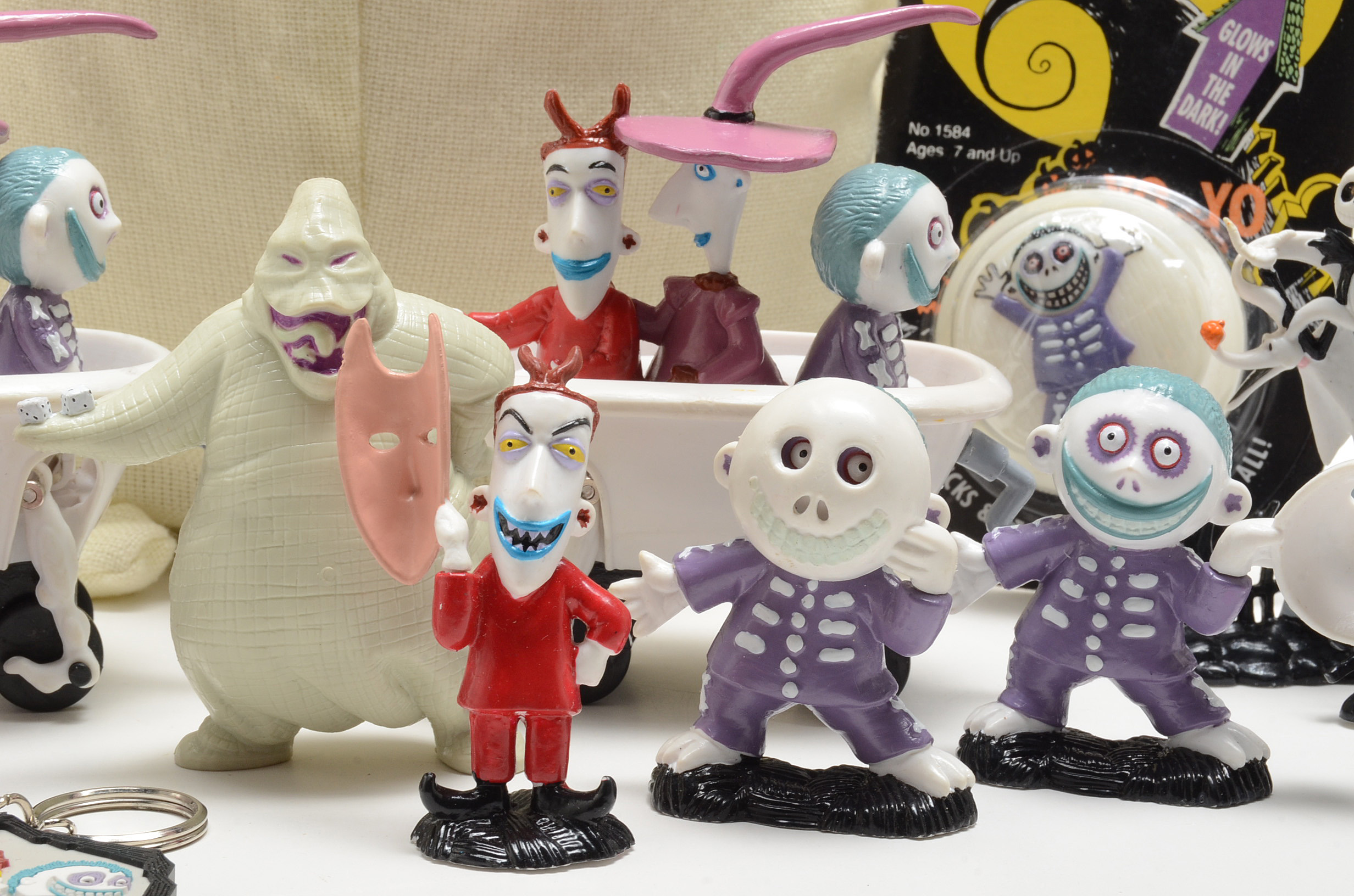 Tim Burton's "Nightmare Before Christmas" Toys Featuring Plush Oogie Boogie