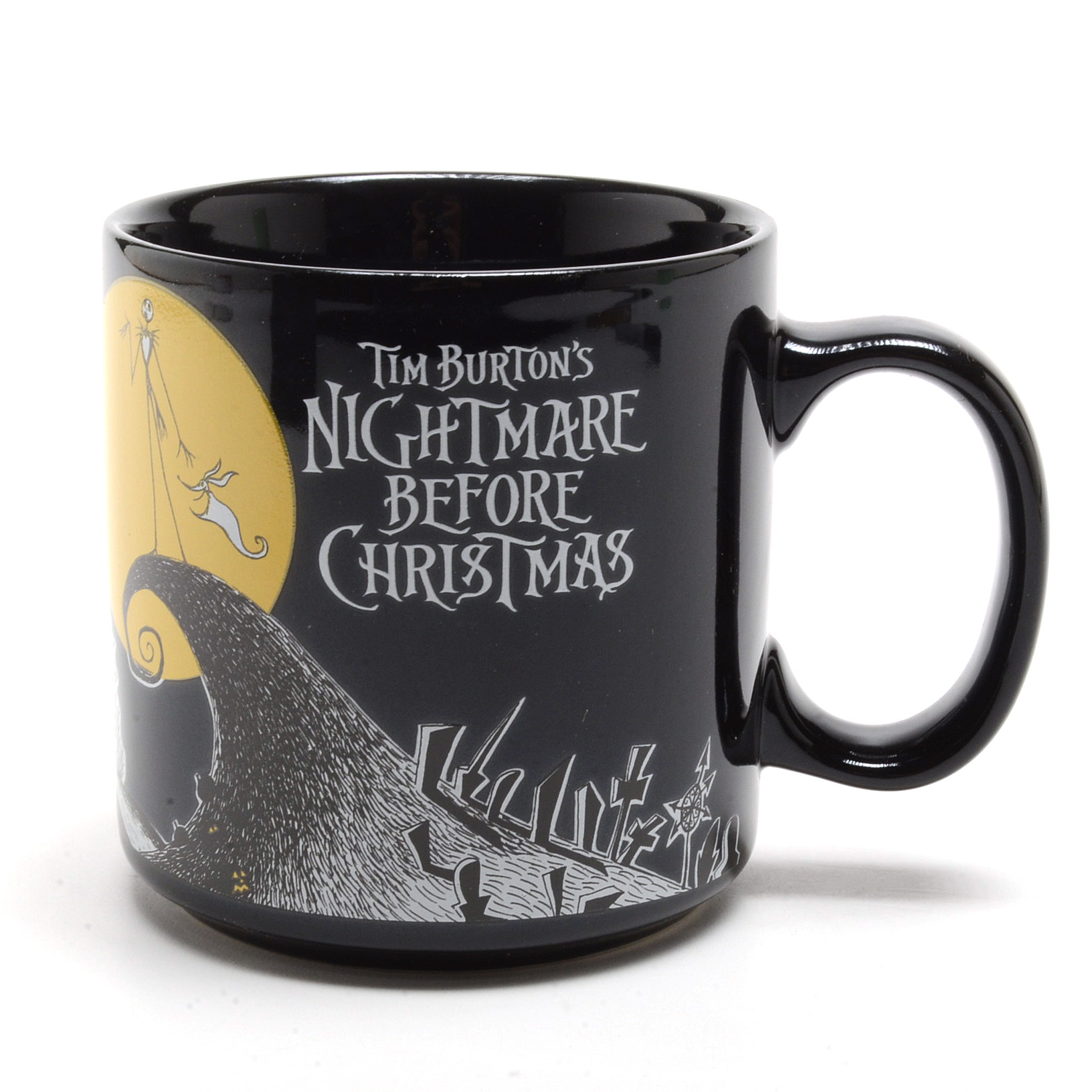 Tim Burton's "Nightmare Before Christmas" Cookie Jar and Coffee Mugs