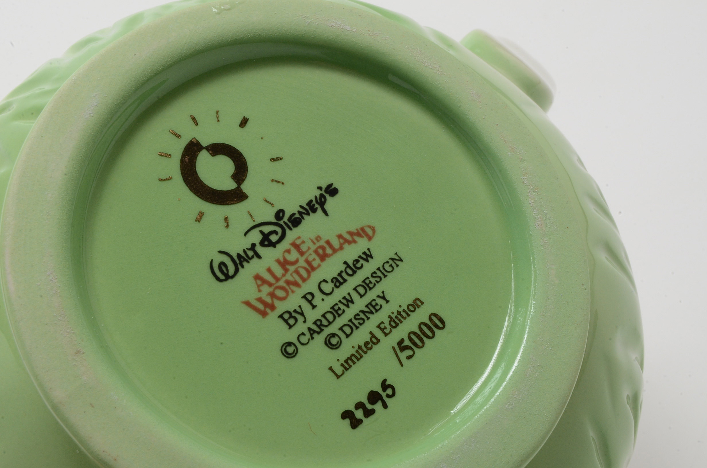 Walt Disney's "Alice in Wonderland" P. Cardew Teapot