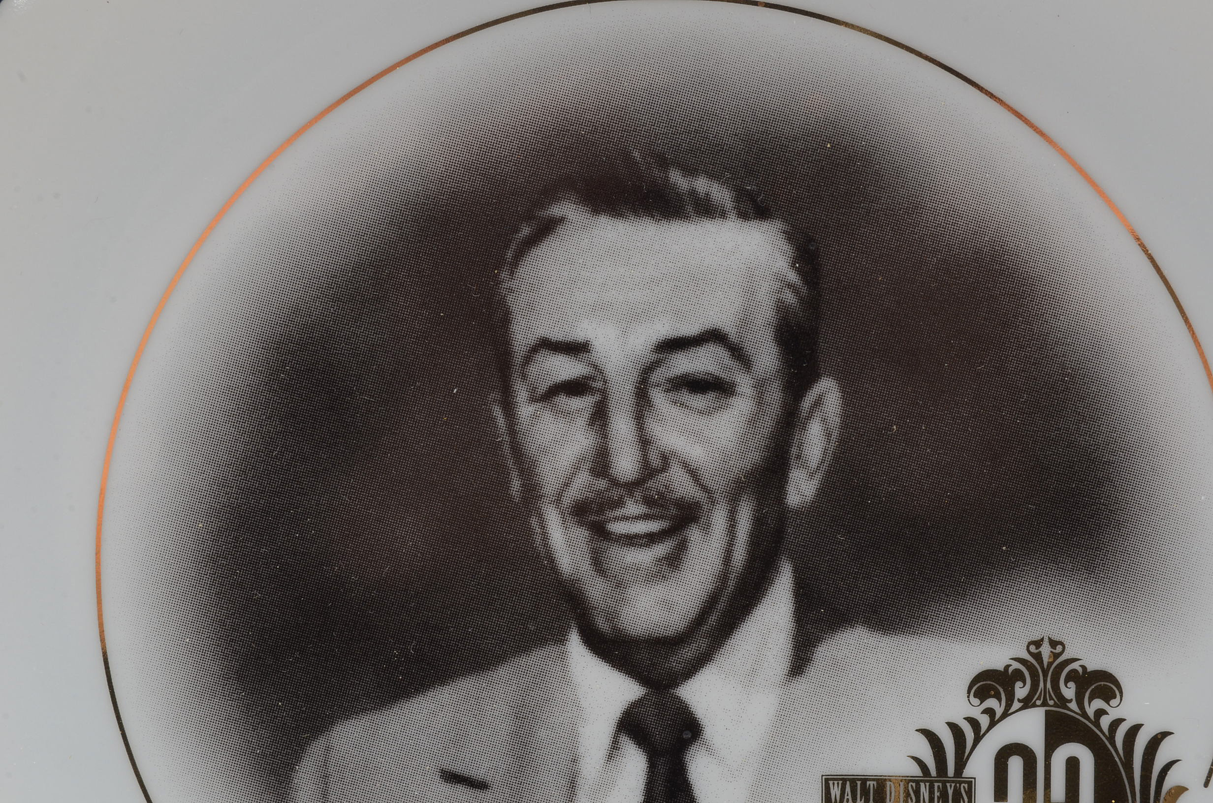 Disneyland's Club 33 Thirtieth Anniversary Commemorative Plate