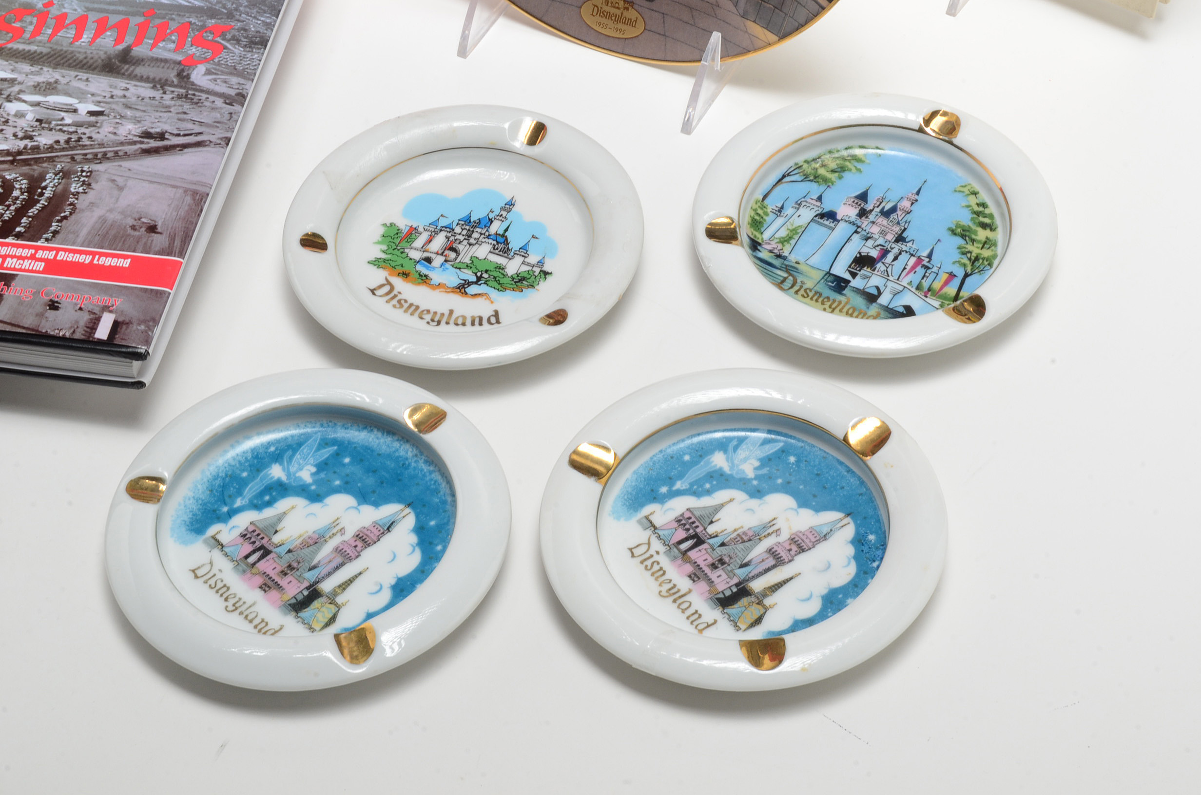 Disneyland Books and Décor Including Collector Plate