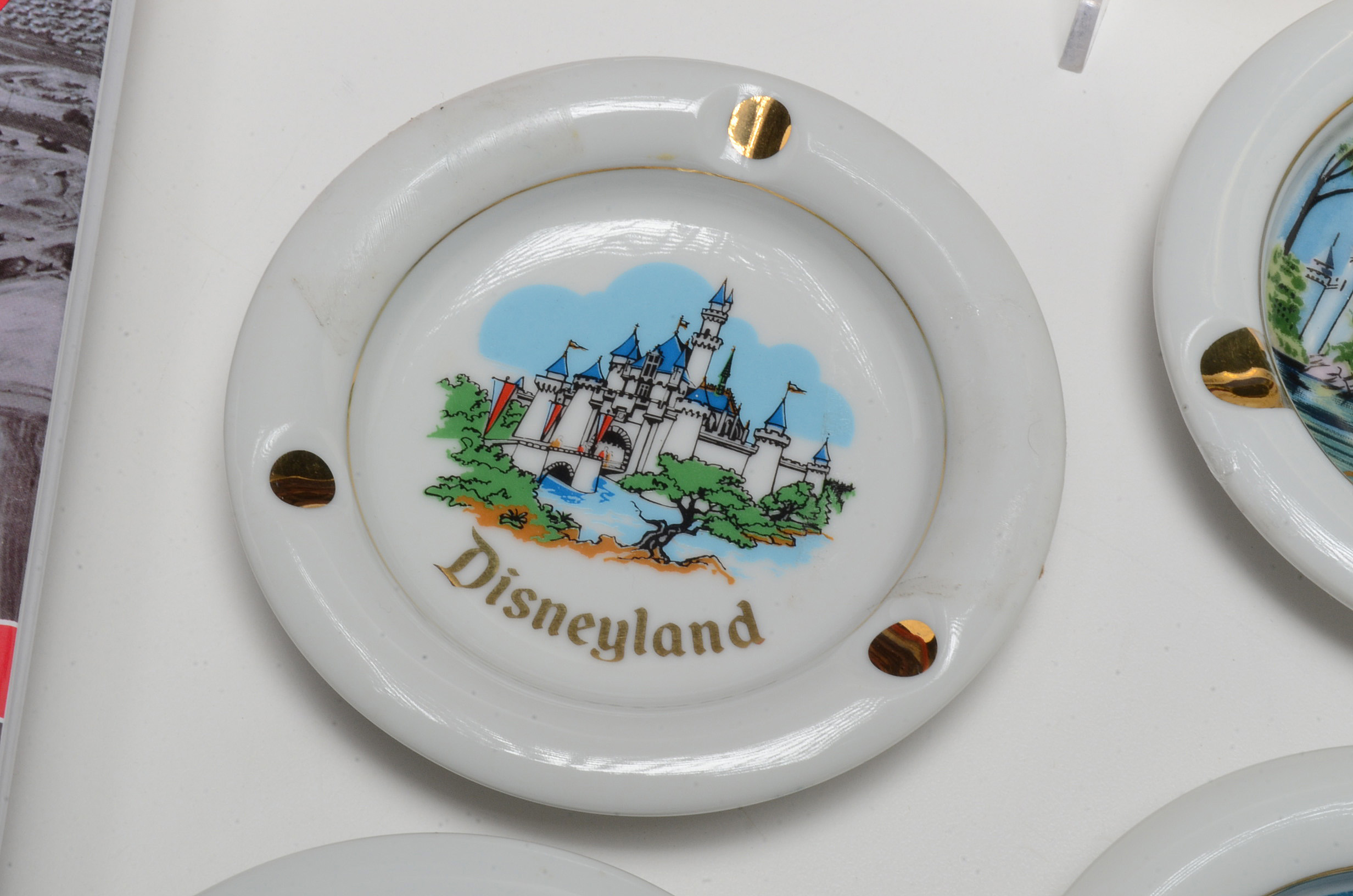 Disneyland Books and Décor Including Collector Plate
