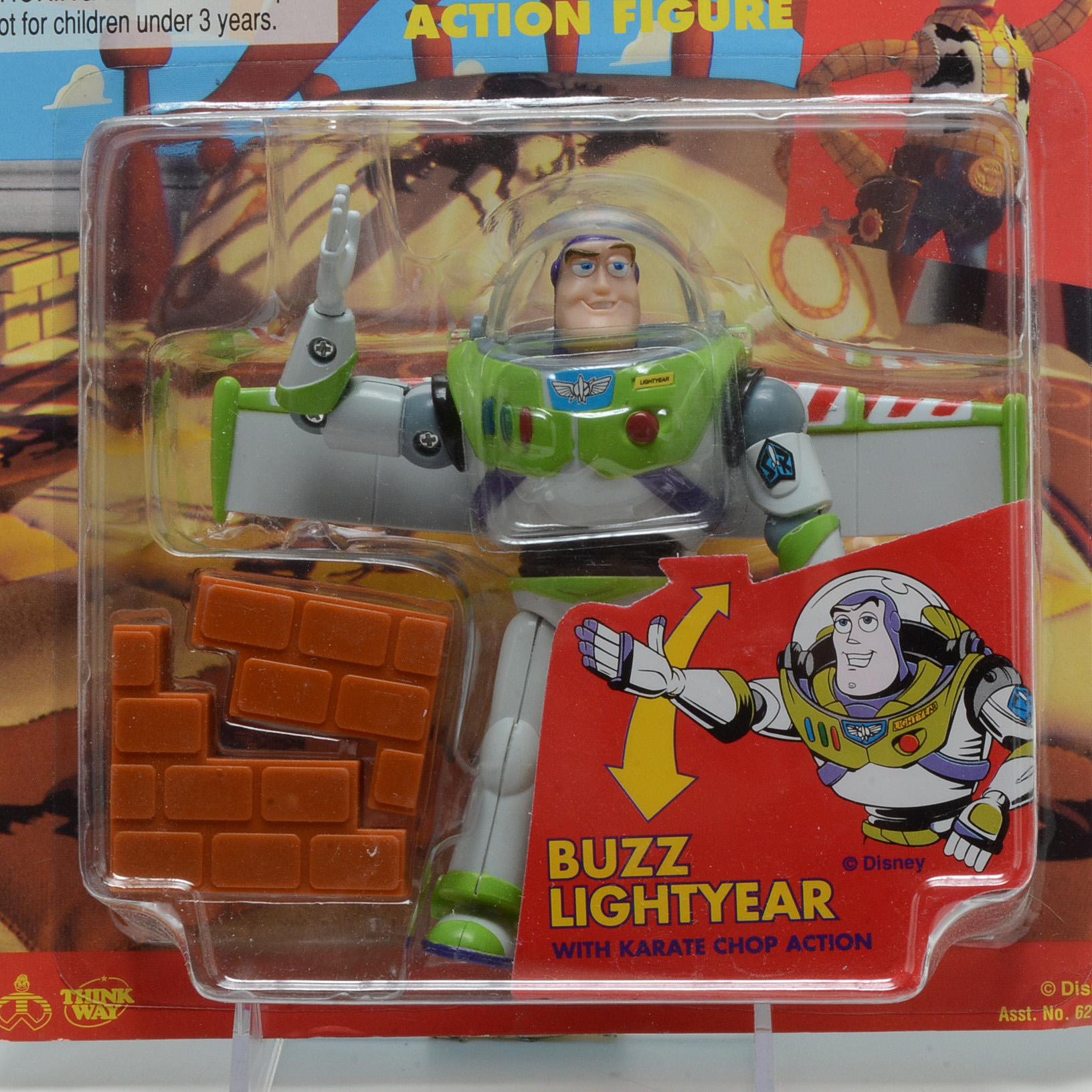 1995 Disney-Pixar "Toy Story" Thinkway Series 1 Action Figures