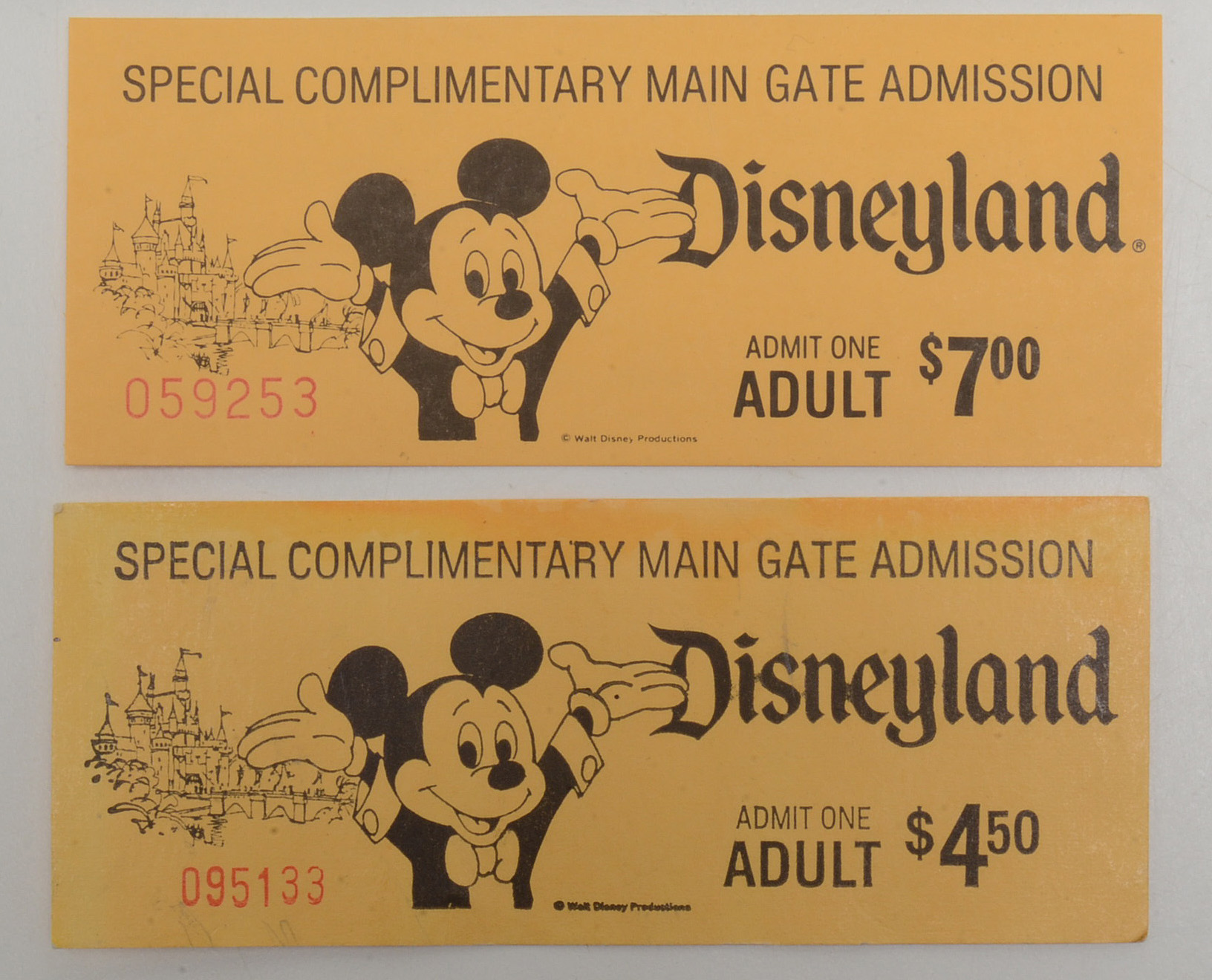 1969 Disneyland Coupon Book Intact With "E" Ticket