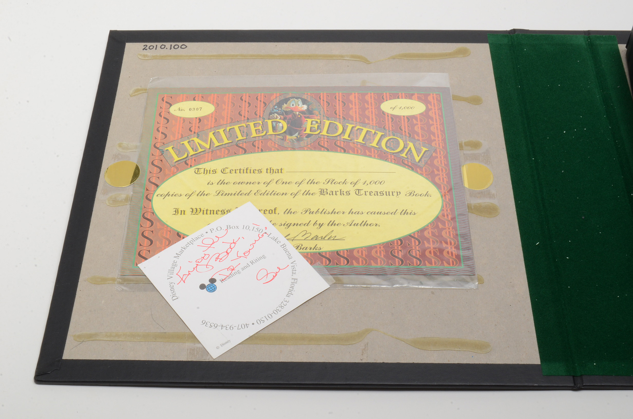 1997 Limited Edition "Barks Treasury: The Art of Carl Barks"