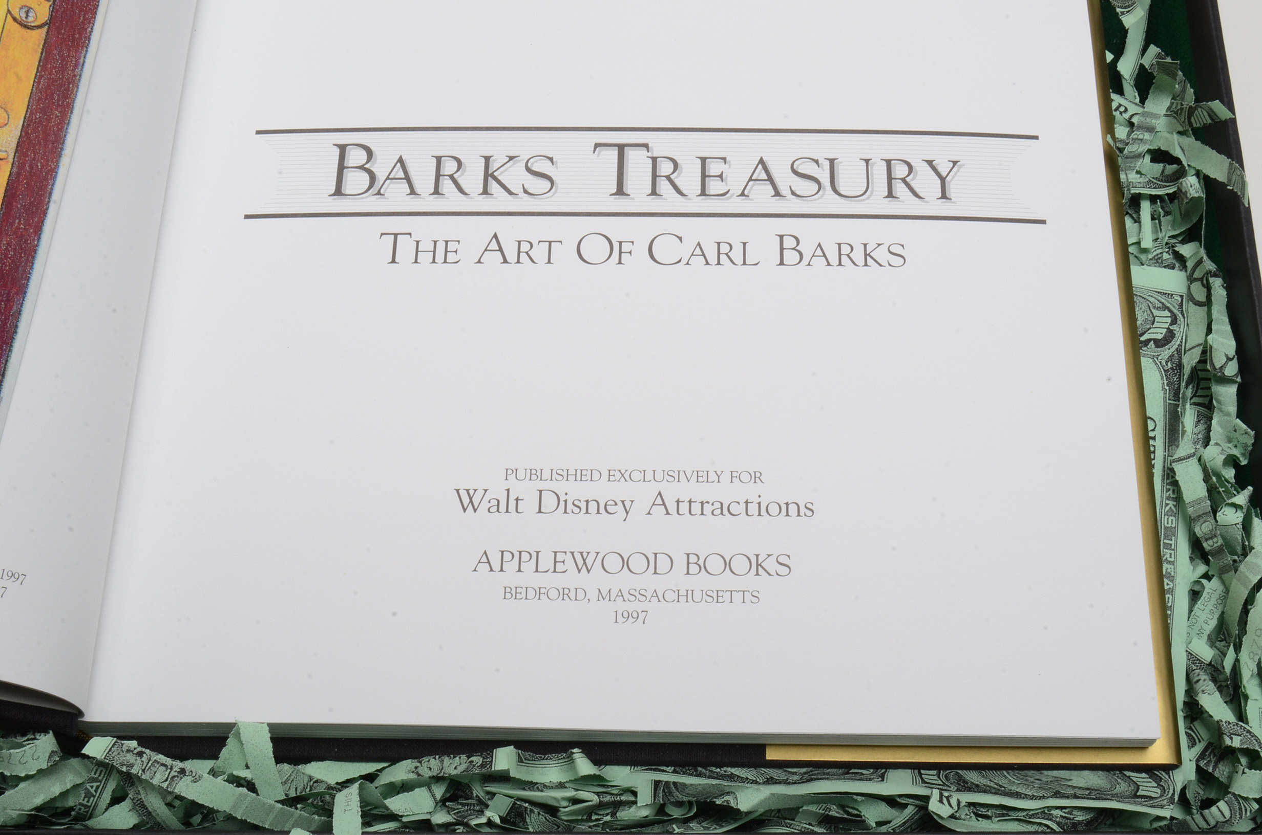 1997 Limited Edition "Barks Treasury: The Art of Carl Barks"