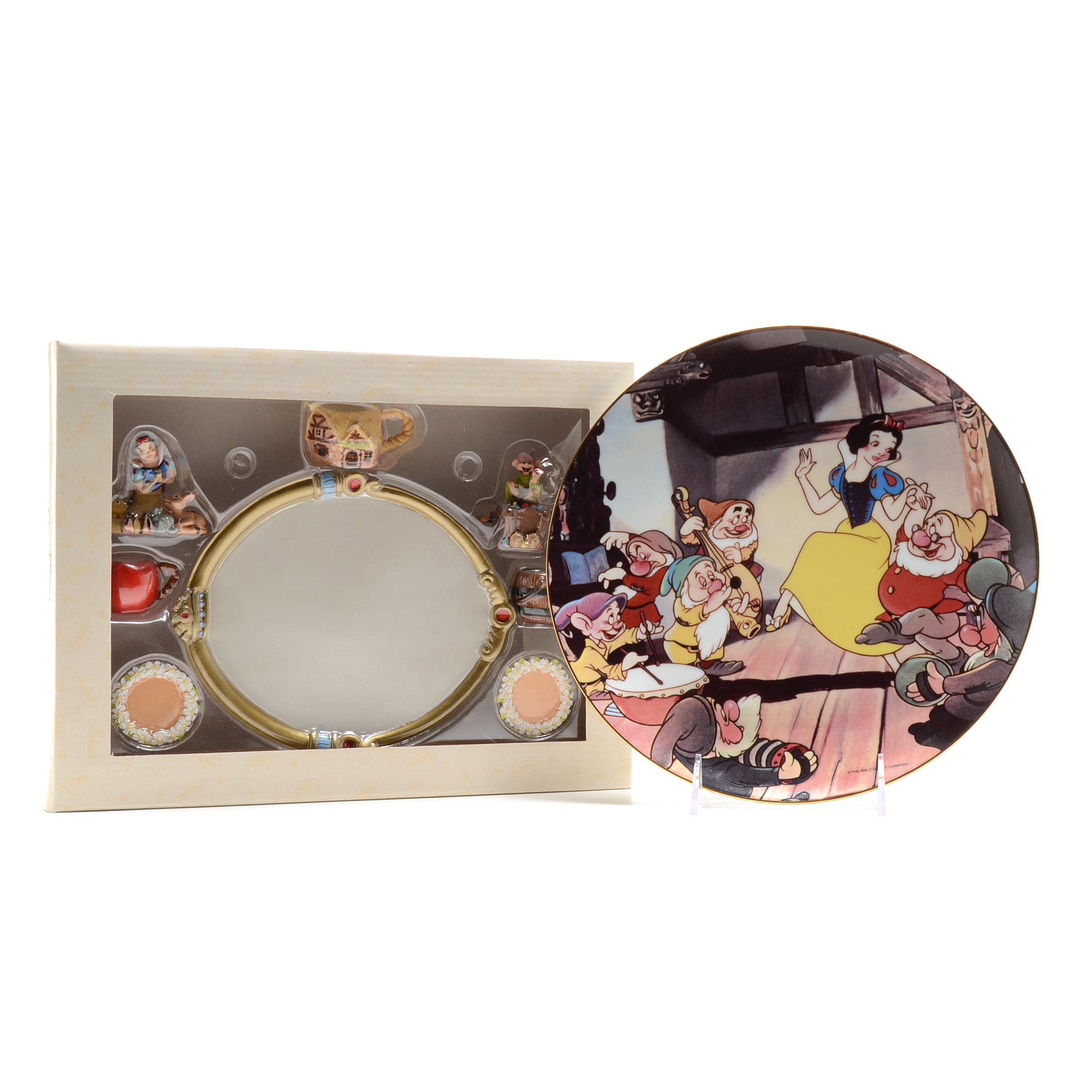 Walt Disney's "Snow White and the Seven Dwarfs" Collectibles Including Schmid