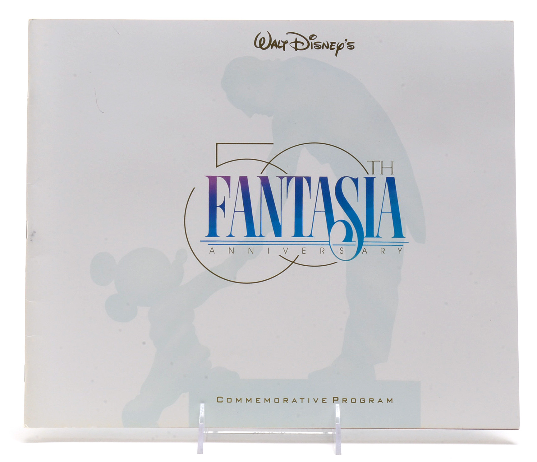 1940 Walt Disney's "Fantasia" Program Including 50th Anniversary Programs