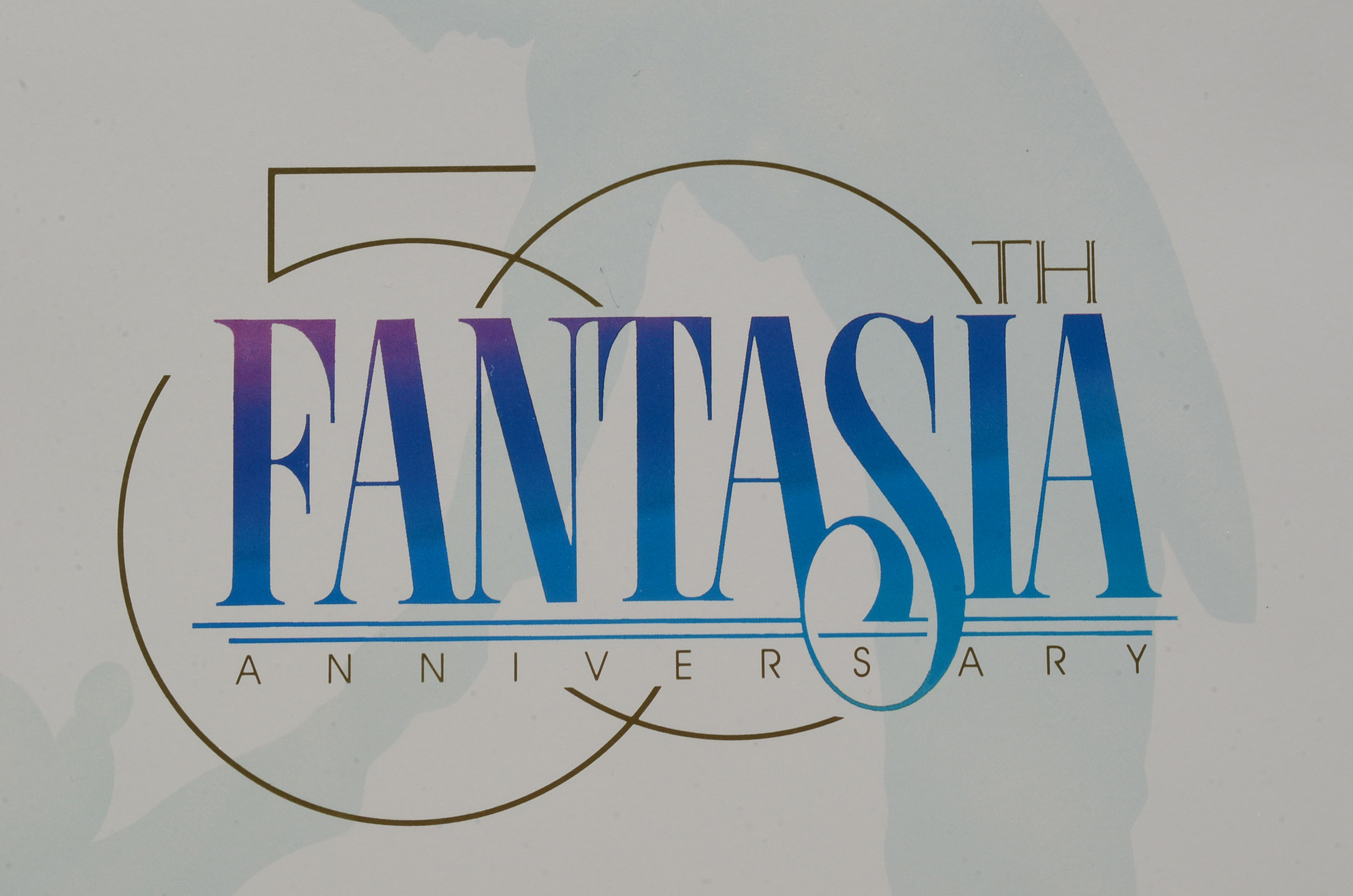 1940 Walt Disney's "Fantasia" Program Including 50th Anniversary Programs