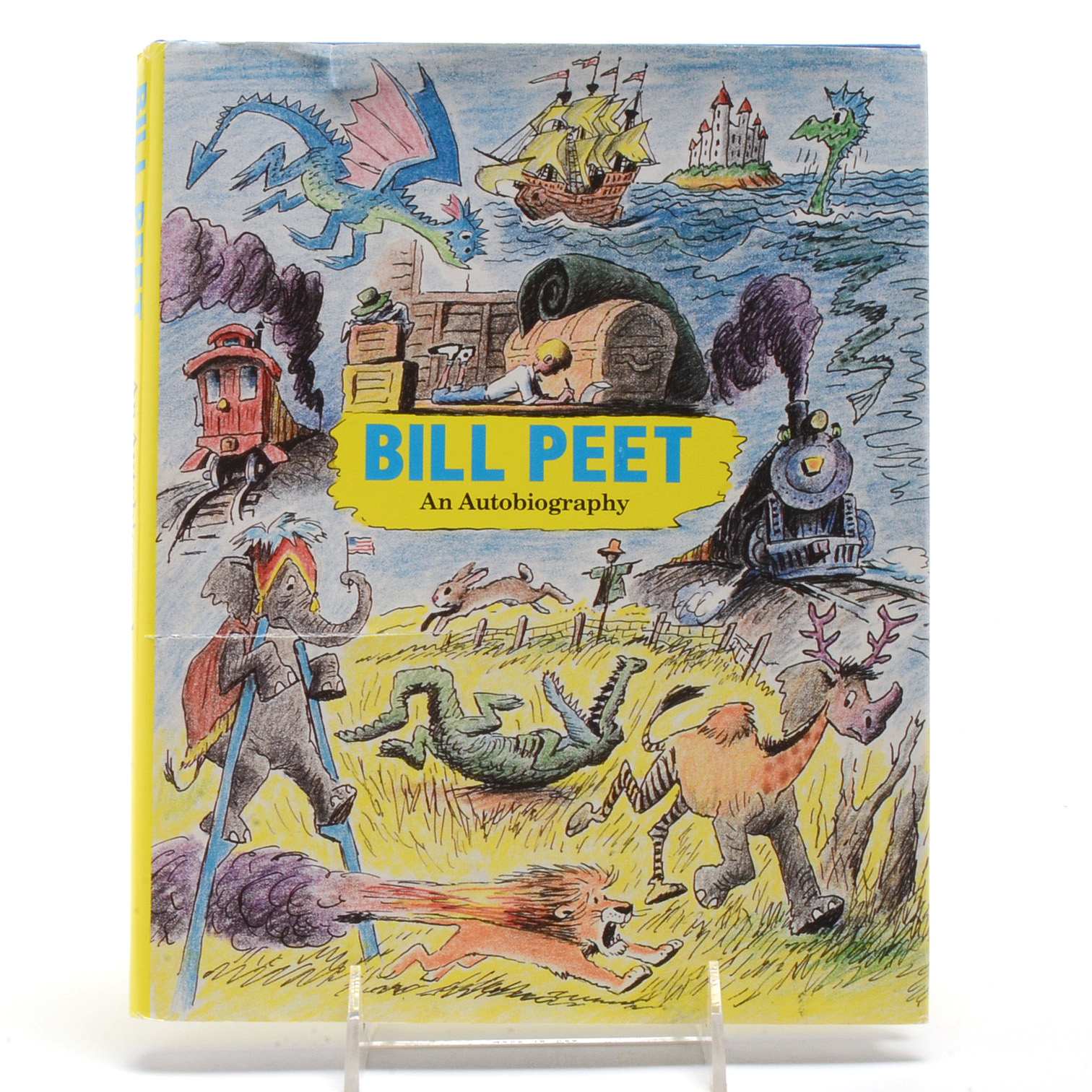 Disney Artist Biographies Including Signed Bill Peet Autobiography