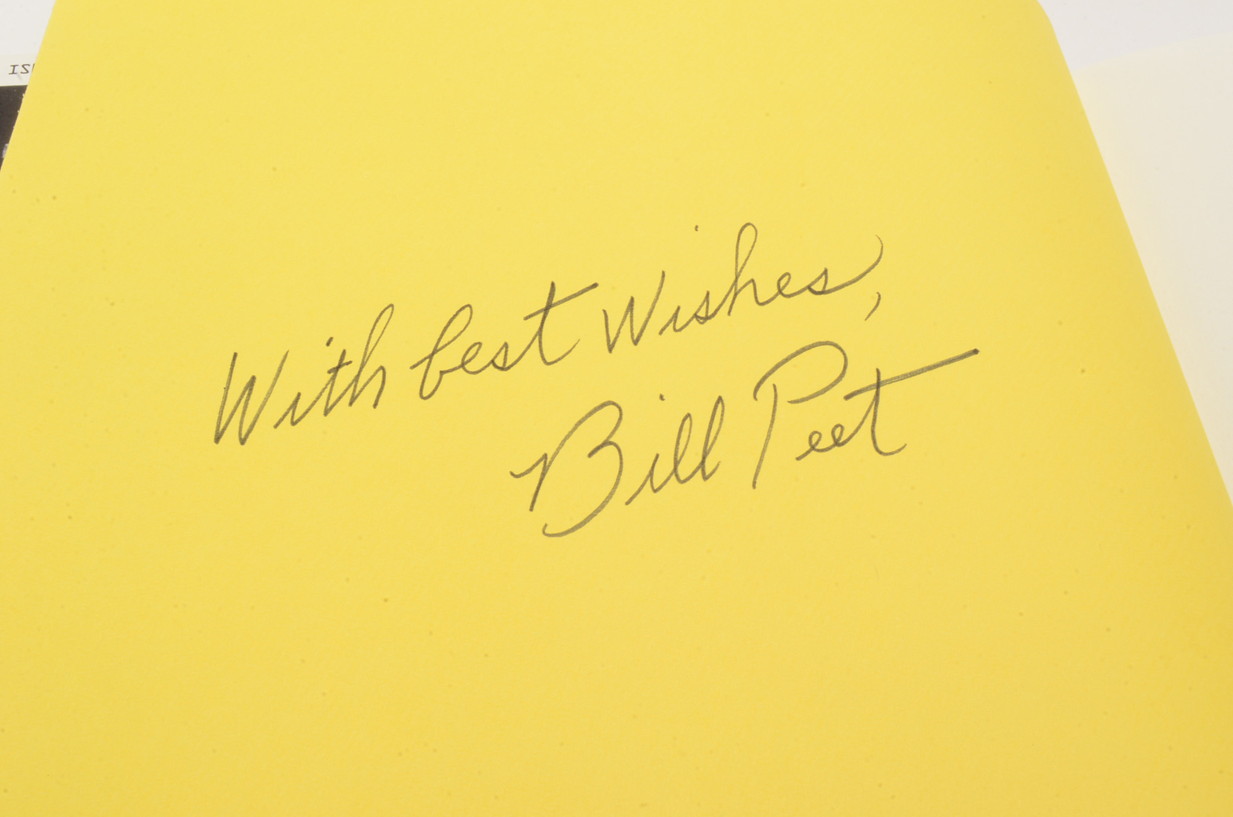 Disney Artist Biographies Including Signed Bill Peet Autobiography