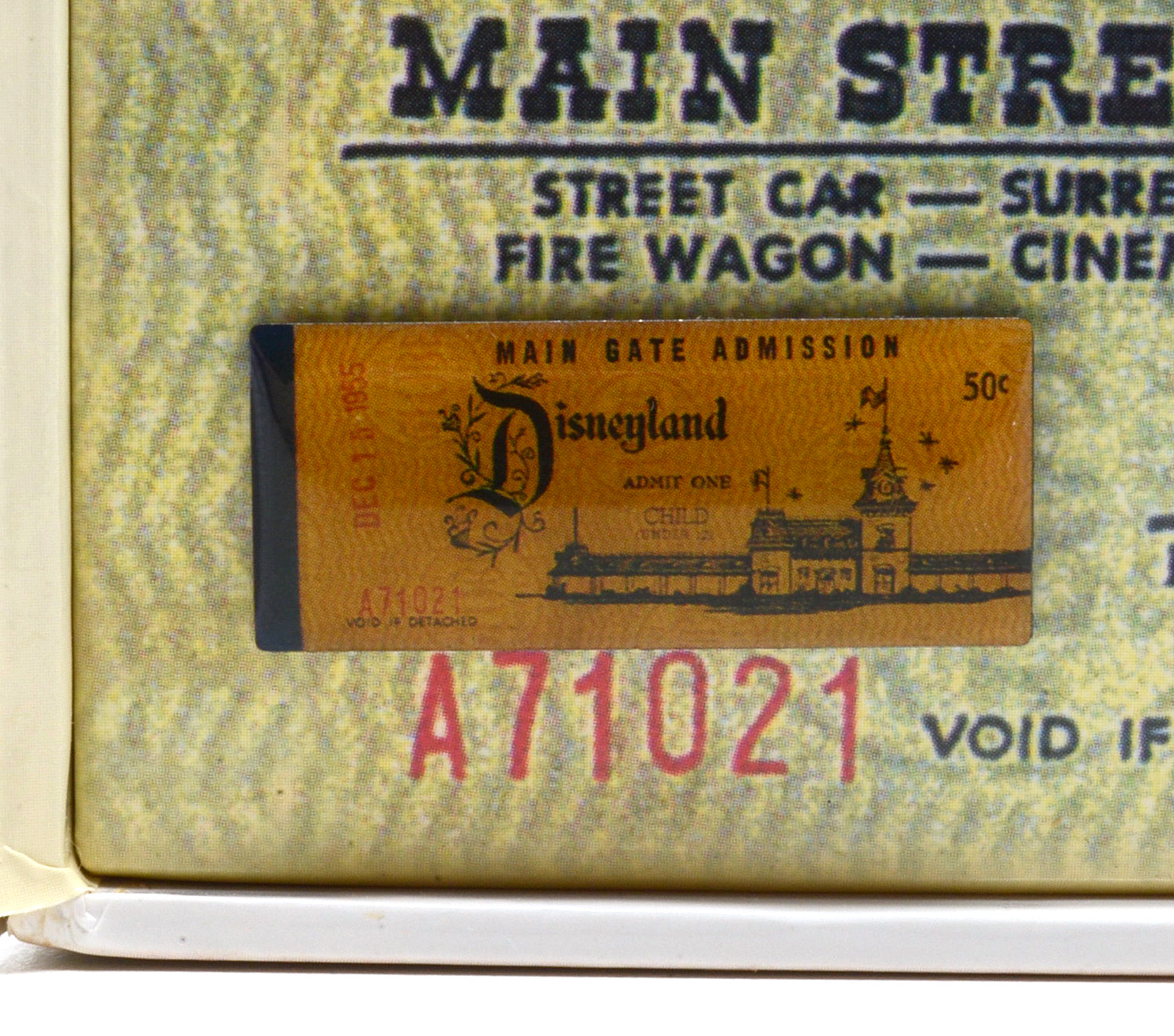 Disneyland Coupon Book Pin Set