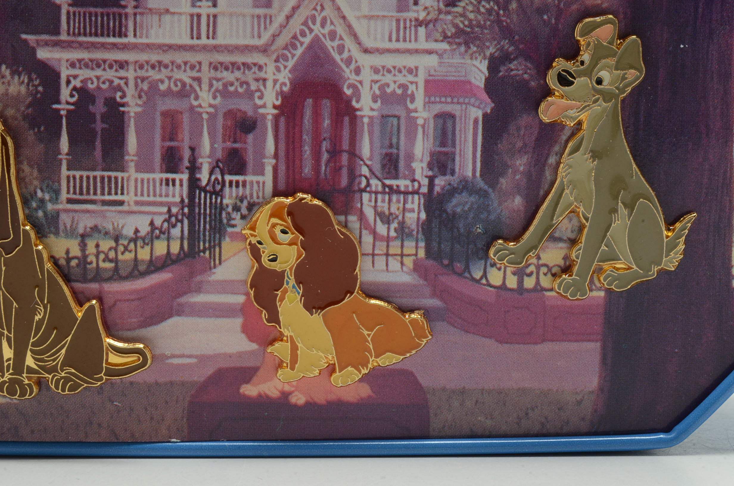 1995 Walt Disney's "Lady and the Tramp" 40th Anniversary Pin Collection
