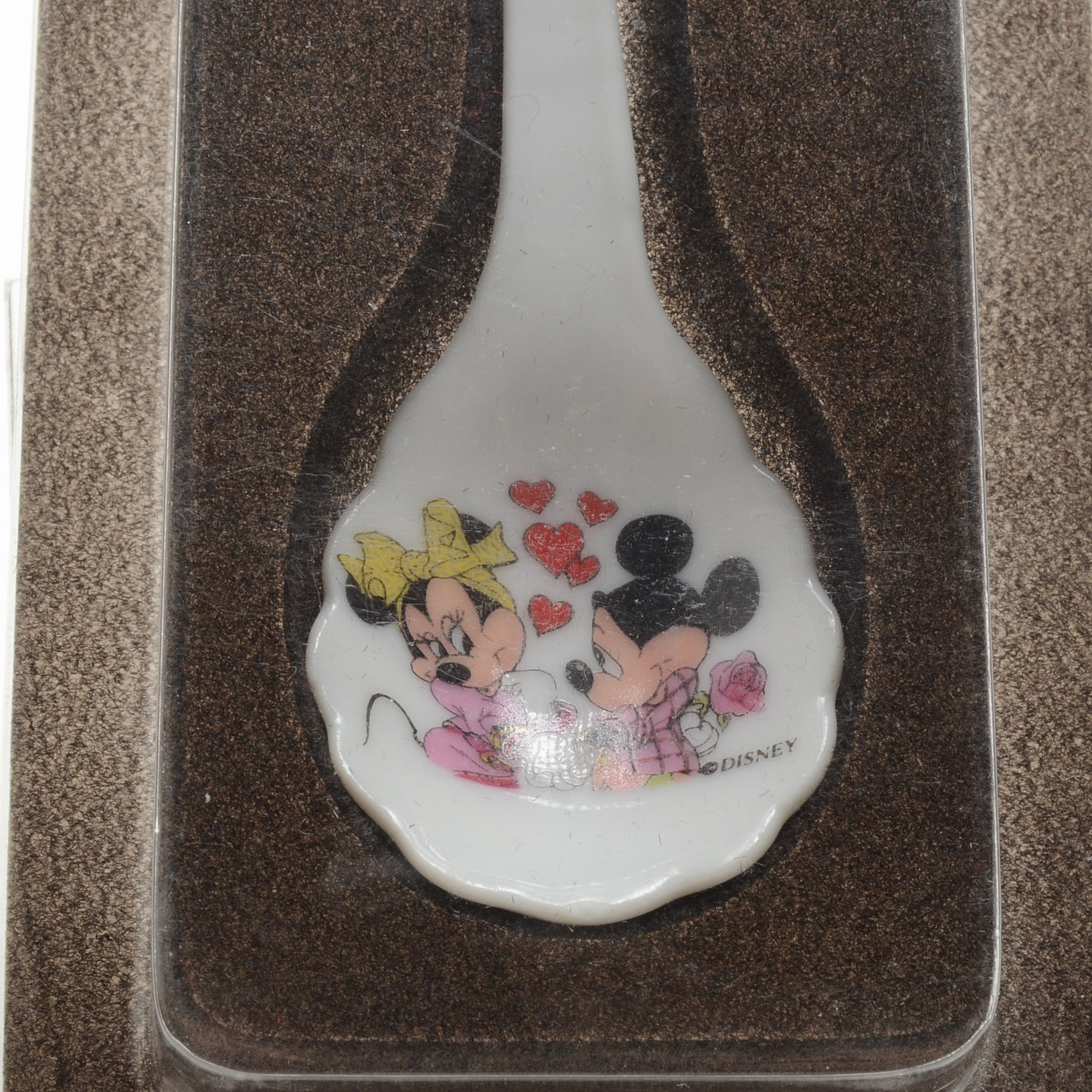 Reutter Porzellan Spoons Featuring Mickey Mouse and Minnie Mouse