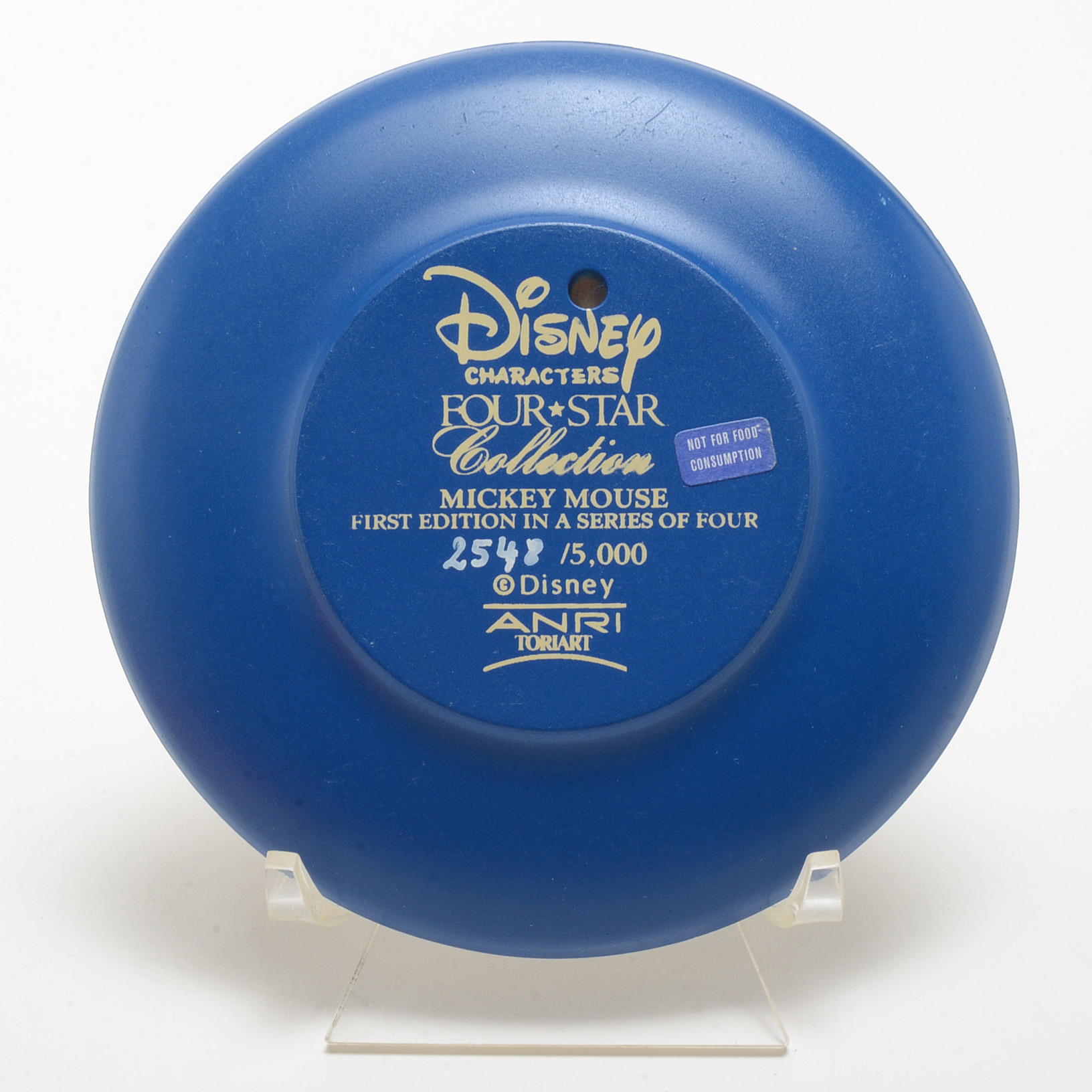 Disney Character ANRI Collector Plates